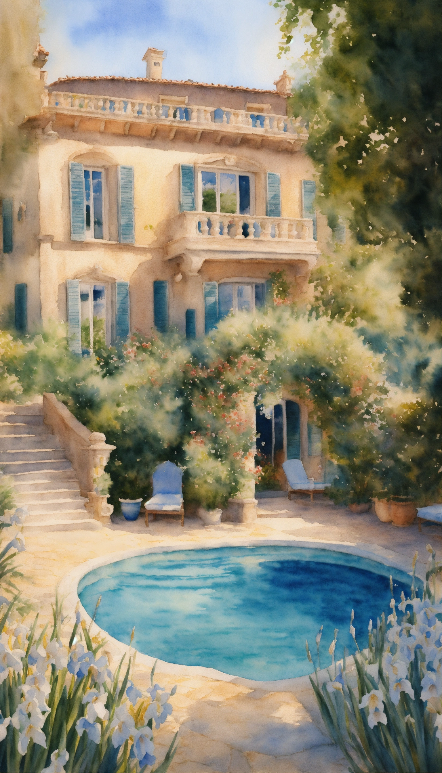 Lexica - Watercolour painting, pastel colours, warm light, intricate ...