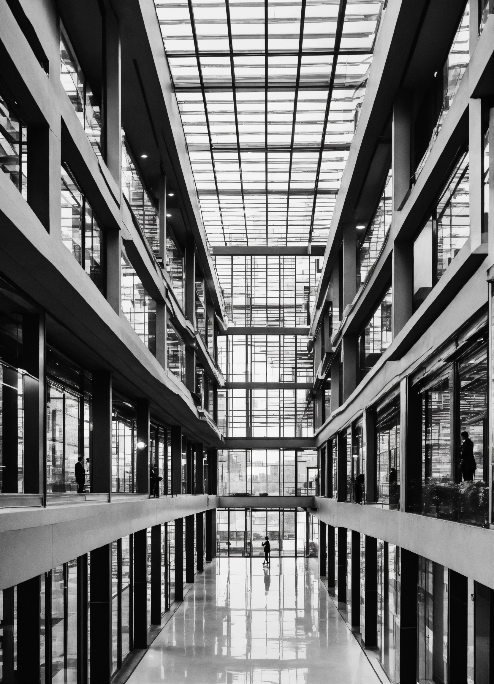 Lexica - Business intelligence in business world inside of building ...