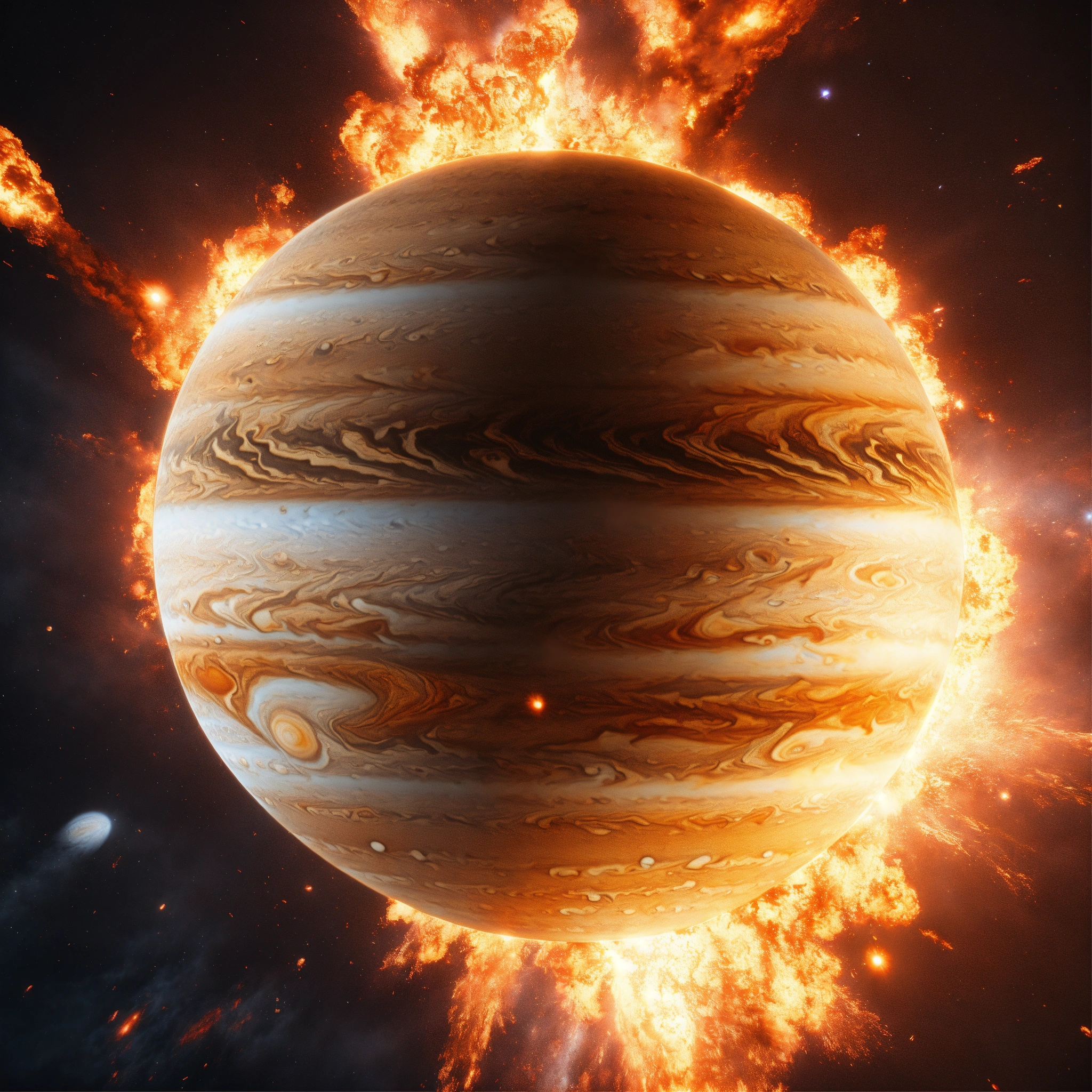 Lexica - Jupiter explosion, 8k