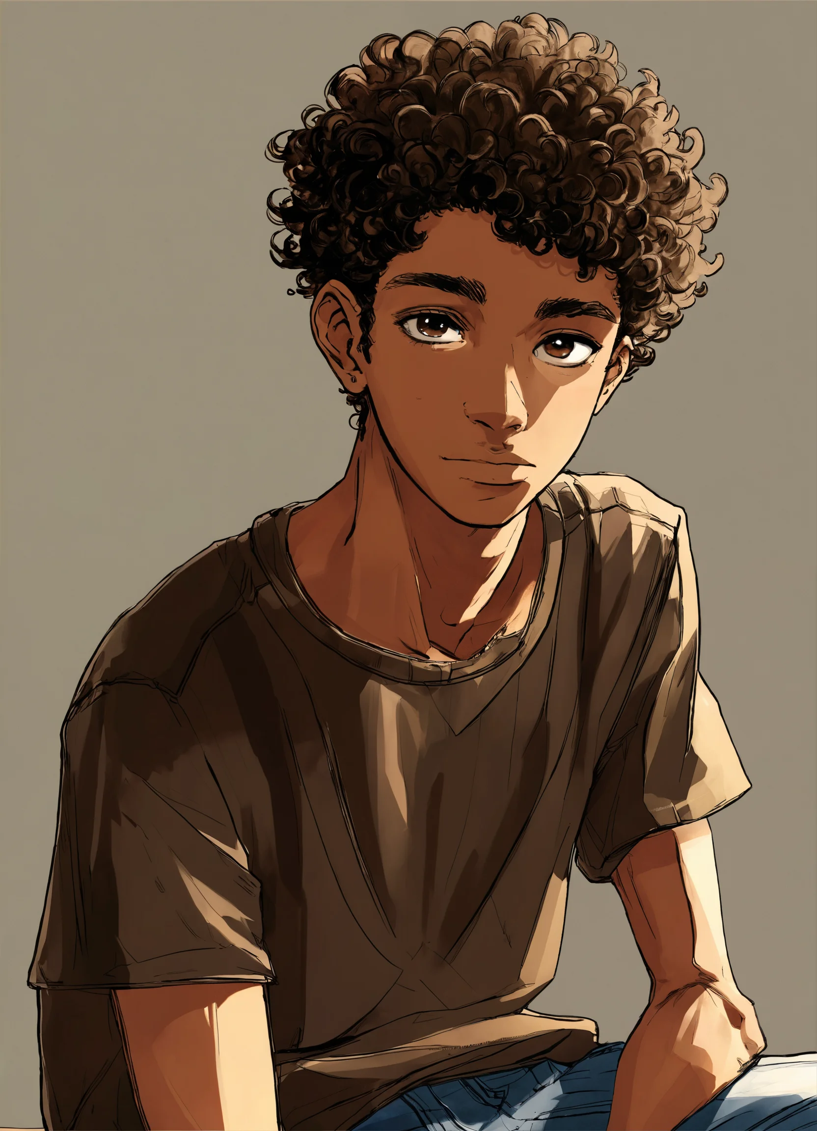 Lexica - Create an illustration depicting Ethan, the main character of ...