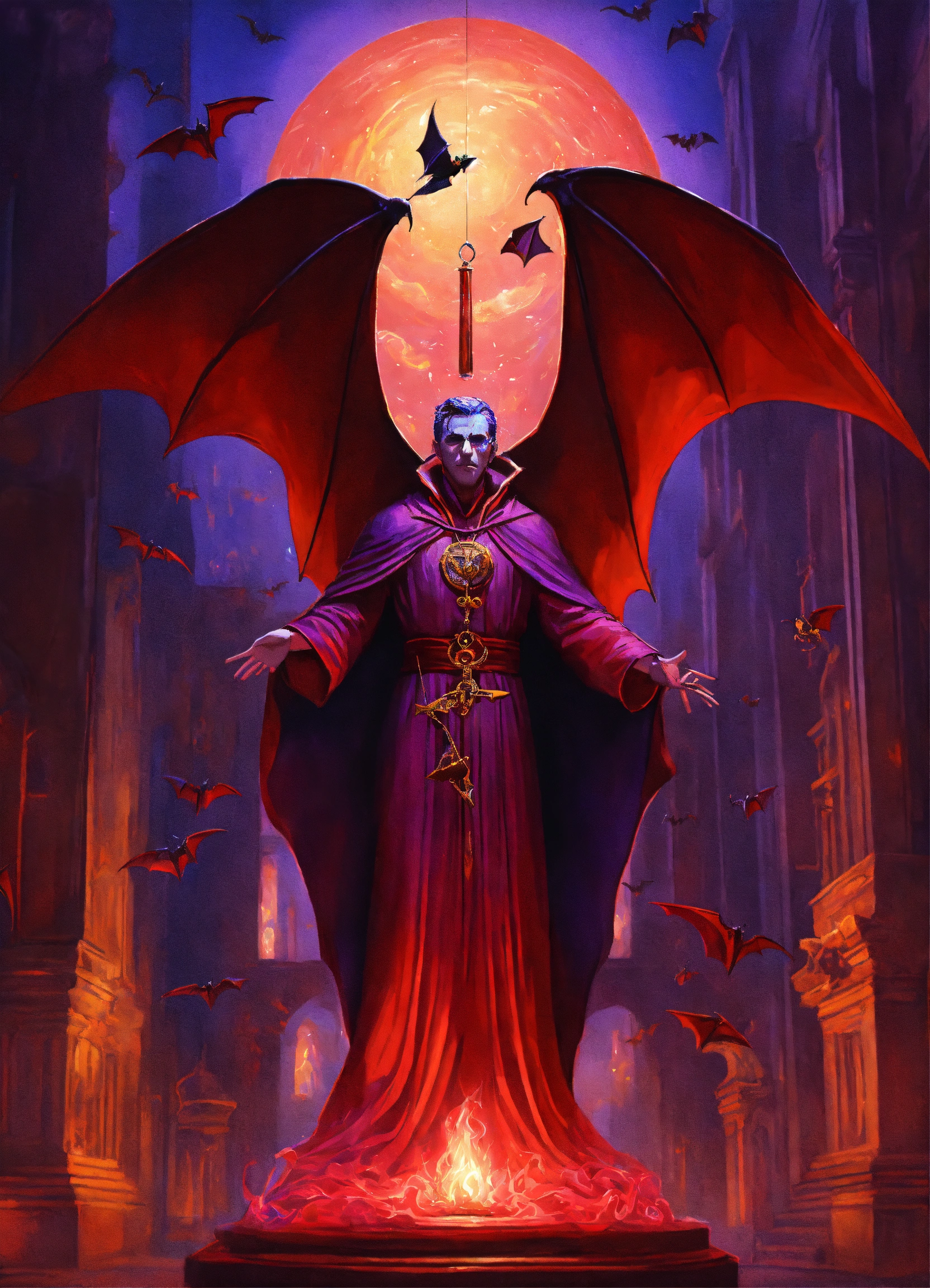 Lexica - ALL glassblowing superrealism style urban vampire STYLE Bishop ...