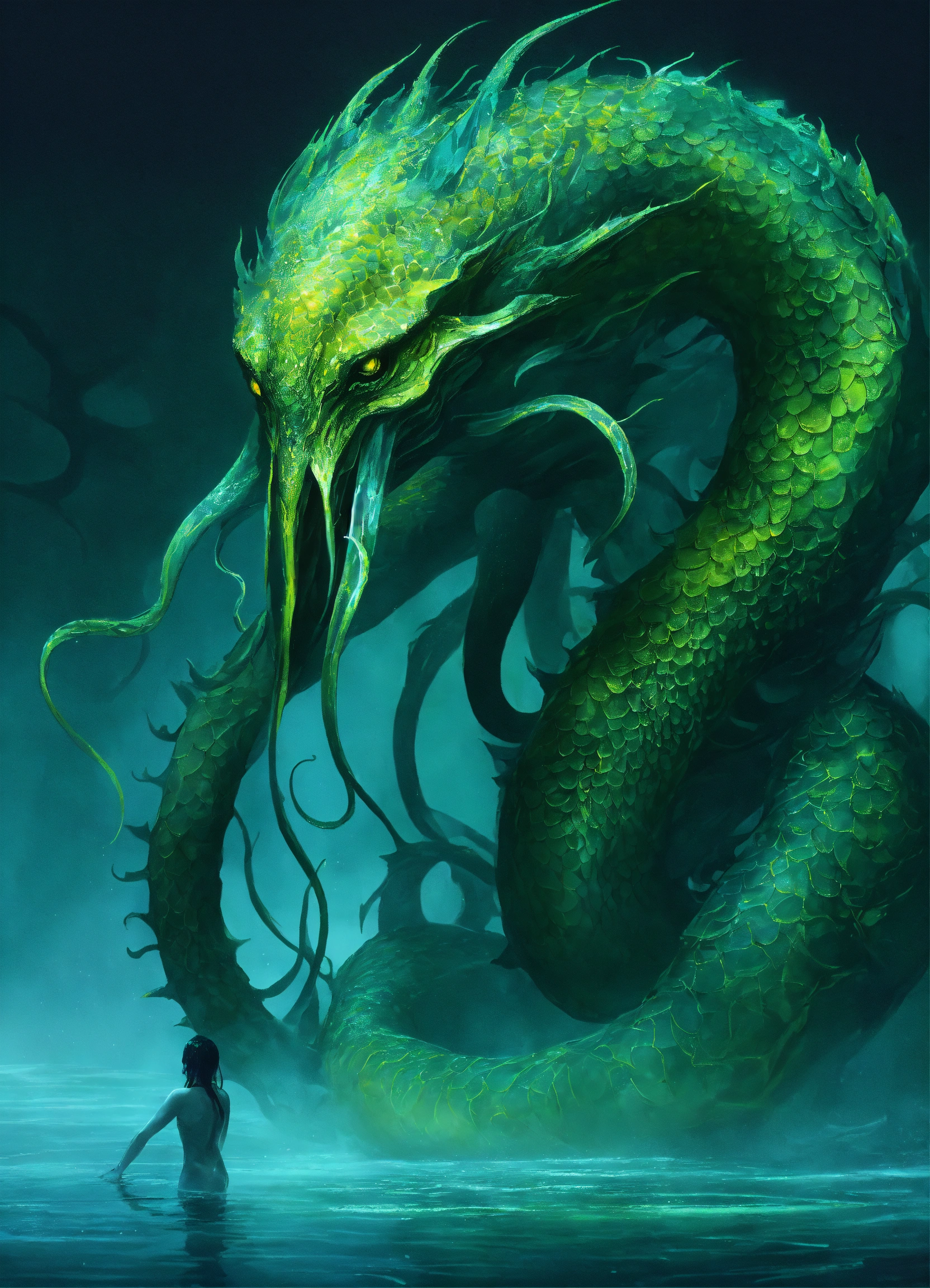 Lexica - In the depths of the abyss an image appears of The Abyssal ...
