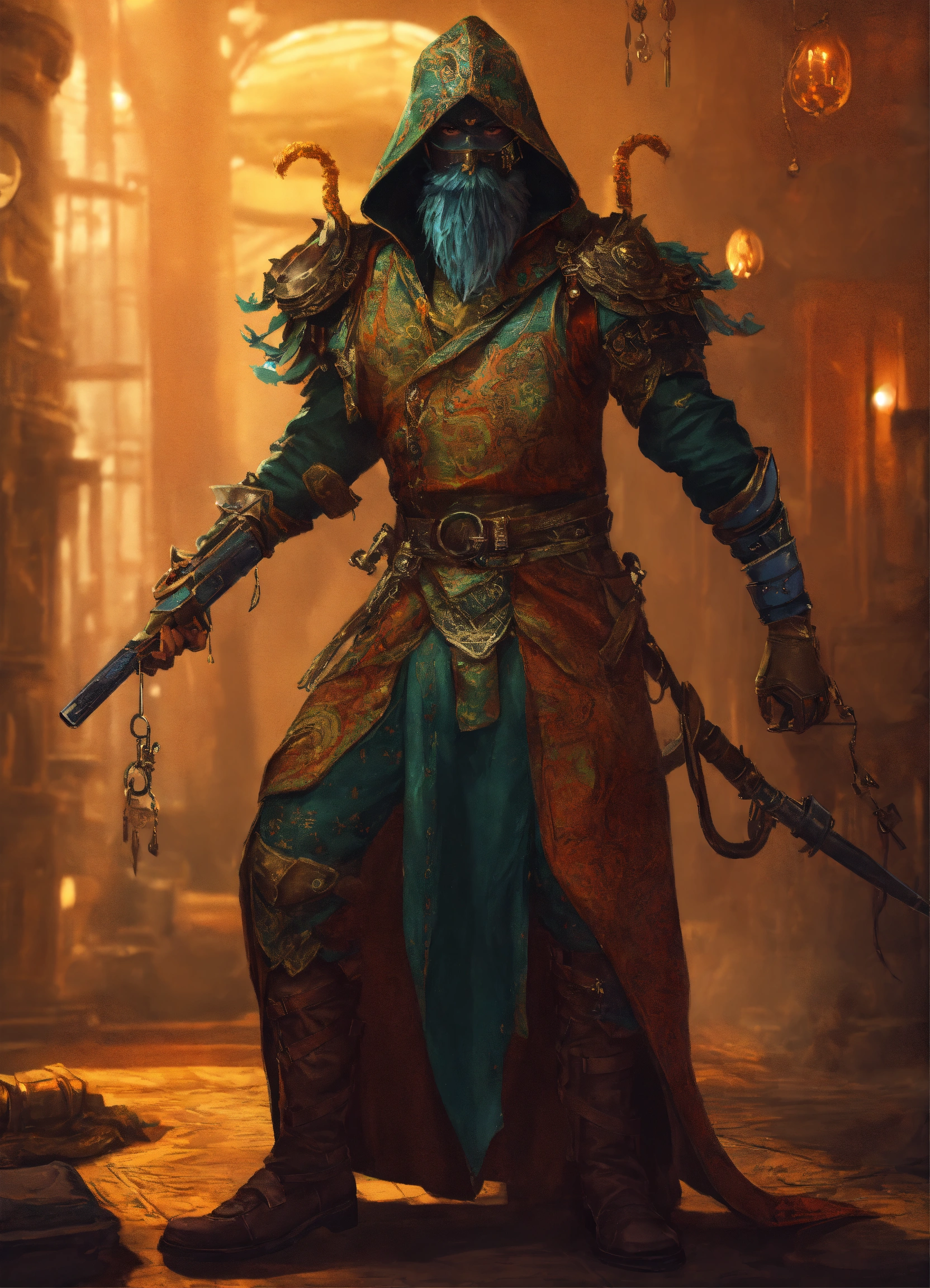Lexica - Create a very strange character and dual.