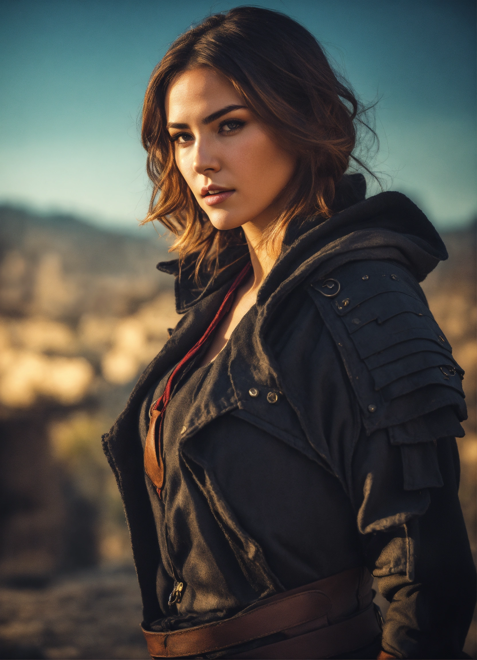 Lexica - Beautiful assassin woman