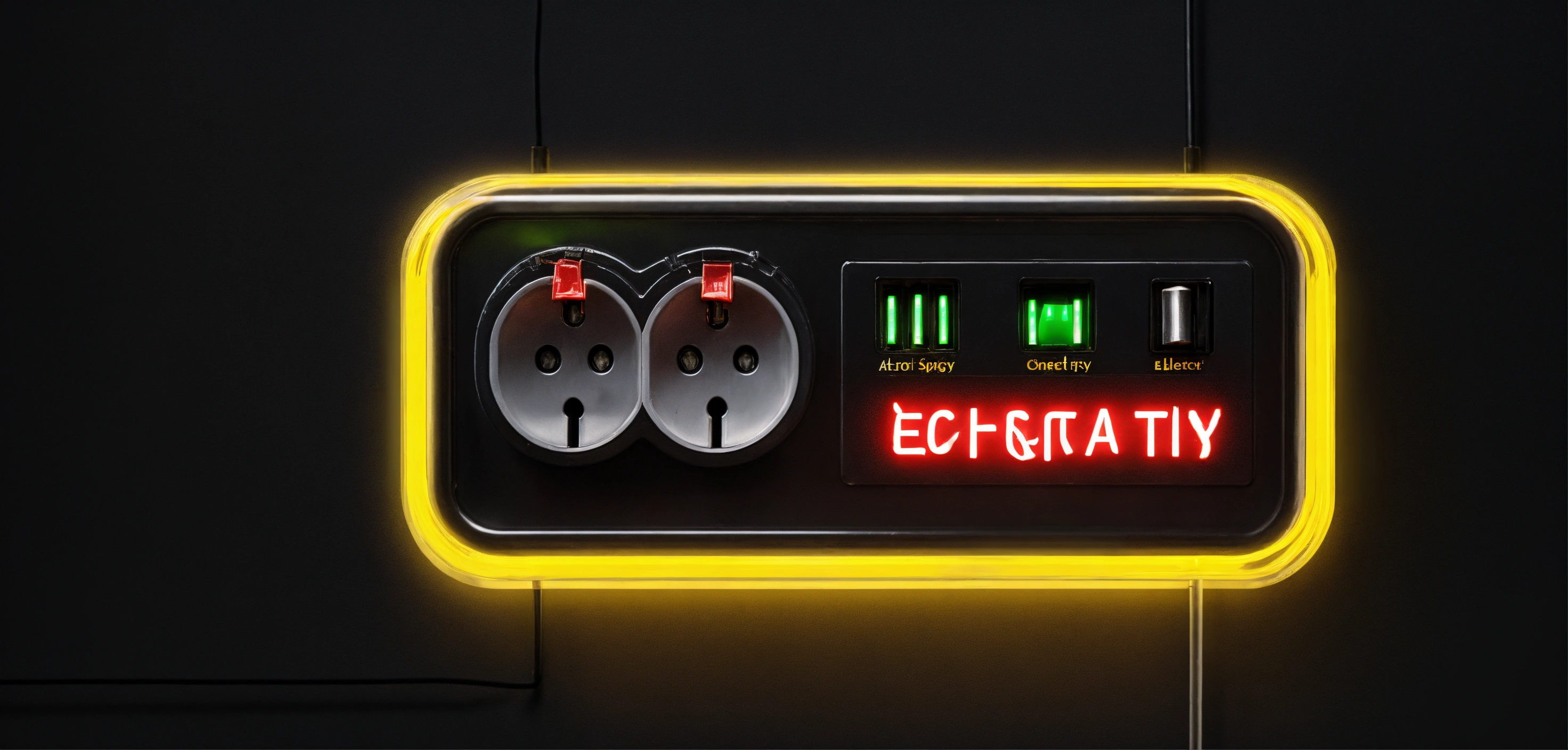 Lexica - Advertising banner for an online store selling electricity ...