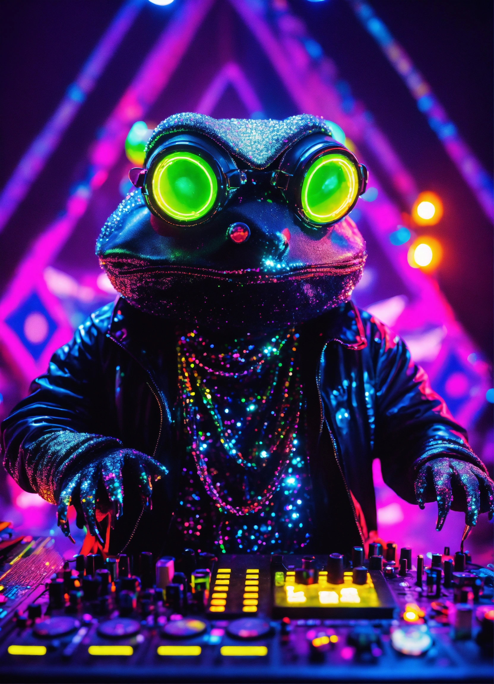 Lexica - A techno Festival Rave Diamond psytrance DJ Diamond TOAD in ...