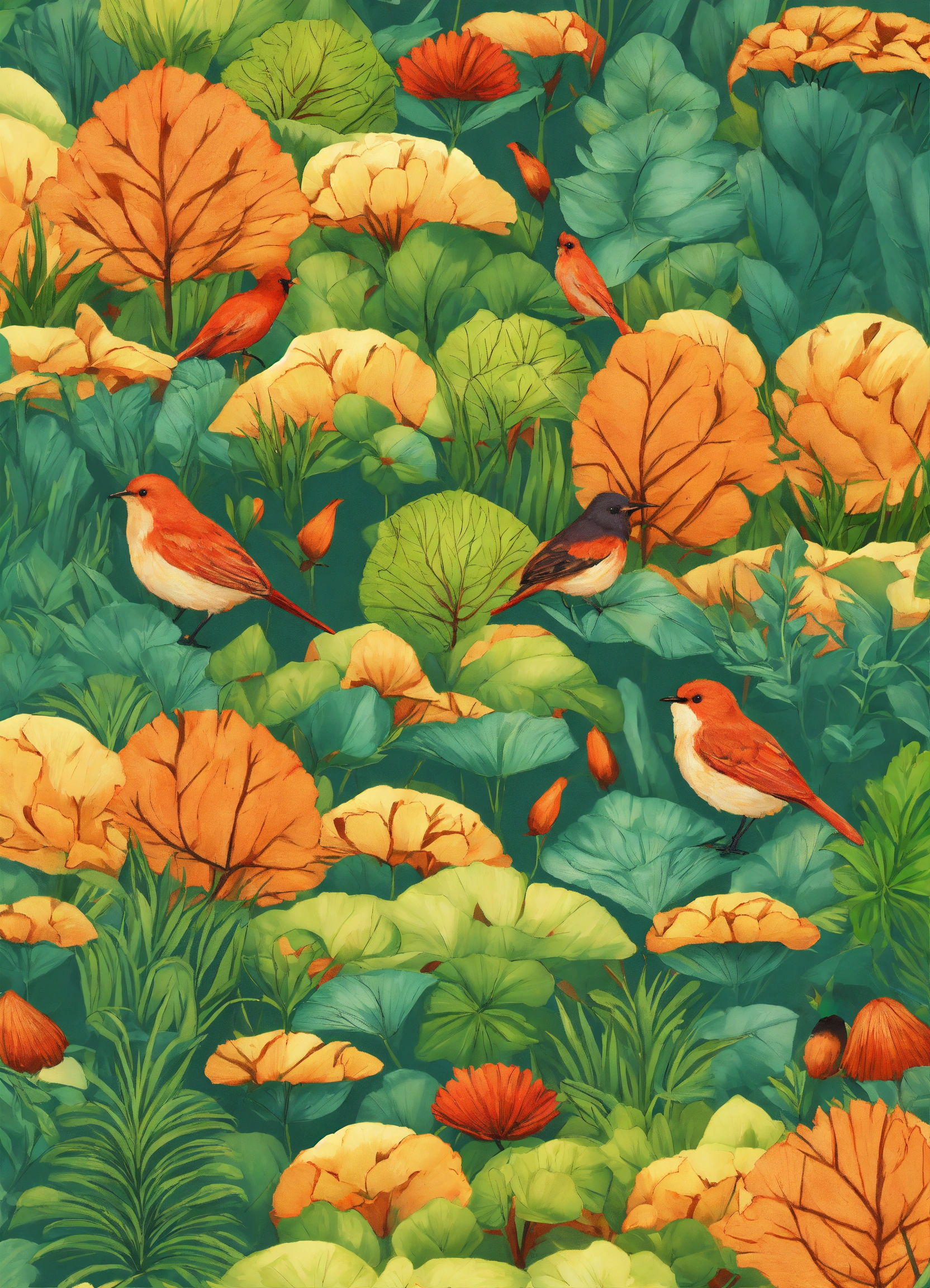 Lexica - Nature pattern design