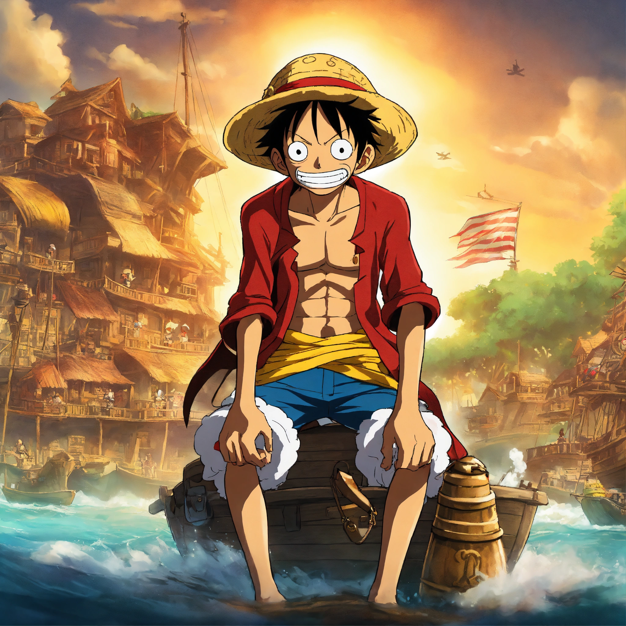 Lexica - Explore a mysterious day in the life of Monkey D. Luffy before ...
