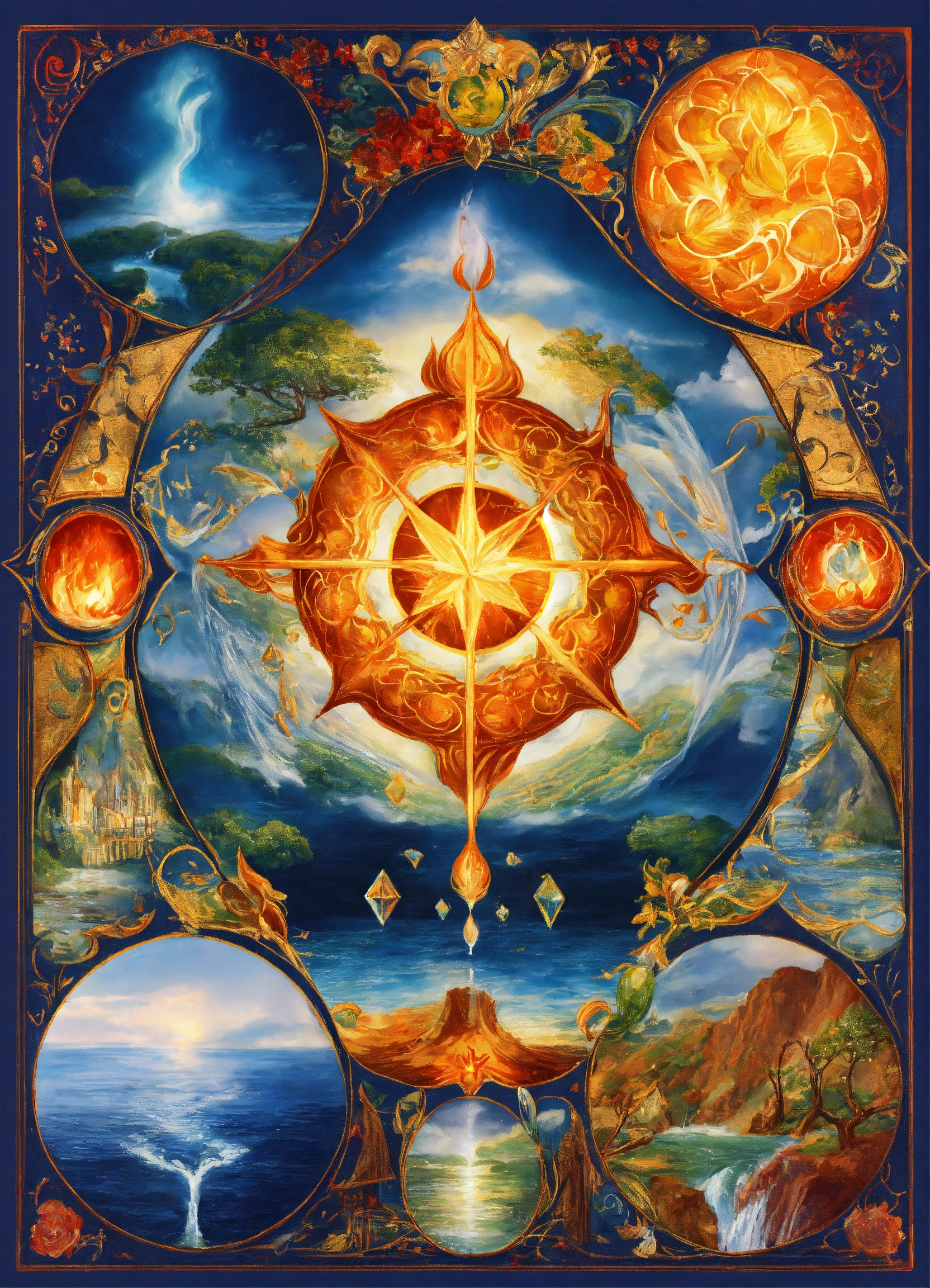 Lexica - THE ELEMENTS WATER AIR EARTH FIRE MERGD