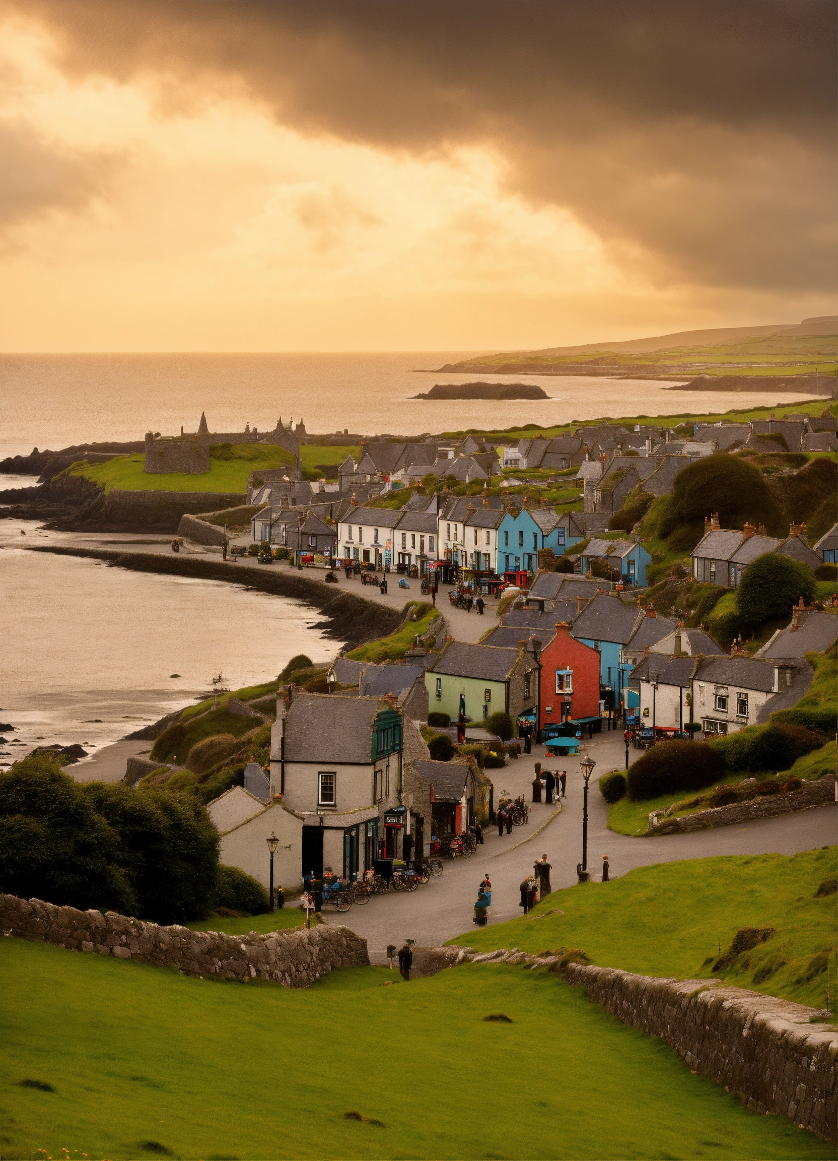 Lexica - 1910's ireland seaside town