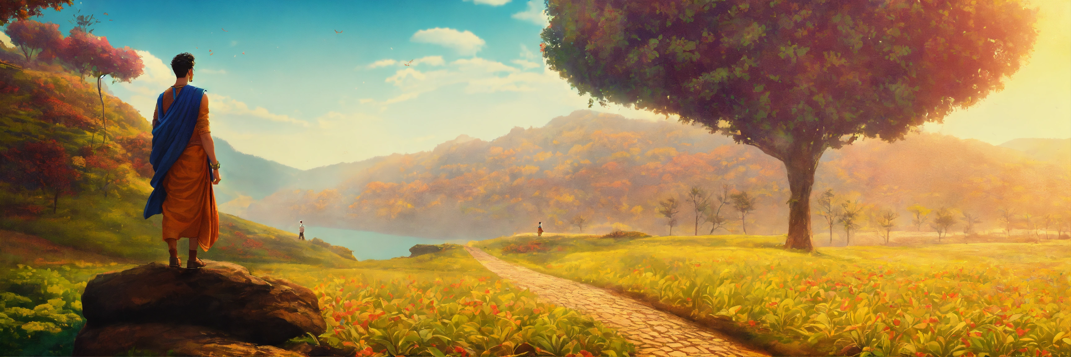 Lexica - Take a visual journey into the transformation of Arjun's life ...