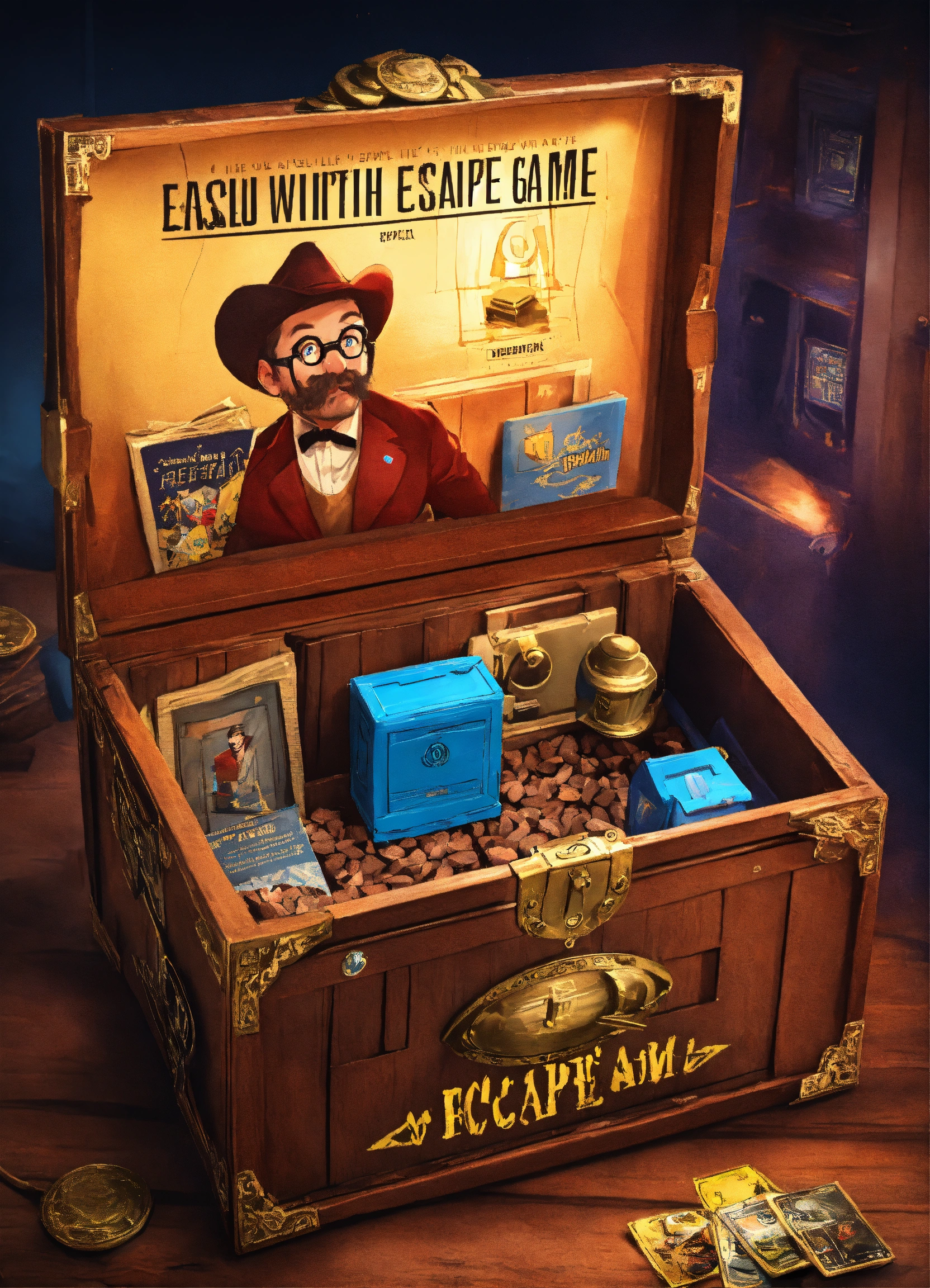 Lexica - Hilarious escape game box