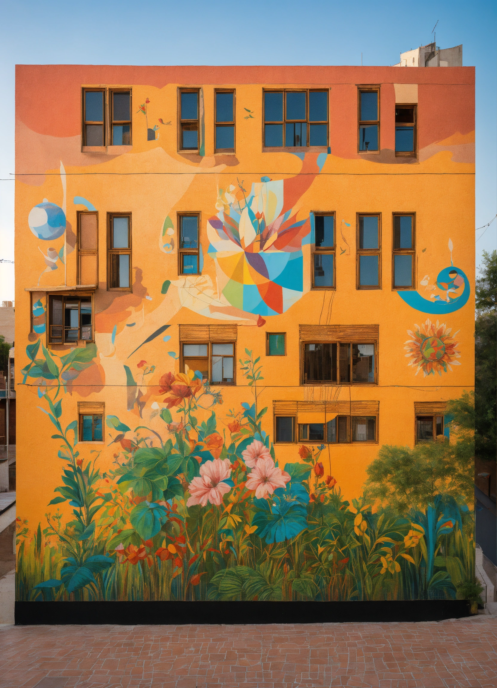 Lexica - The mural is about sustainability, which is the theme of the ...