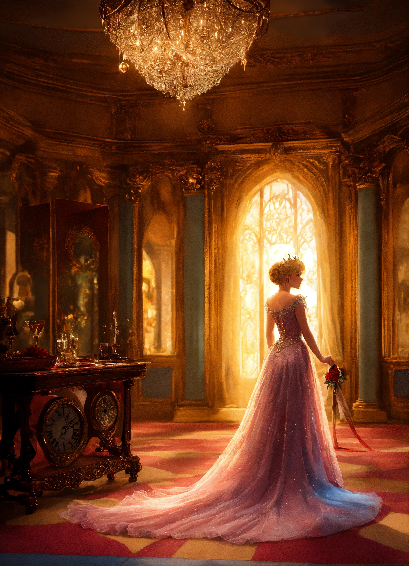 Lexica - As the clock neared midnight, Cinderella remembered her fairy ...