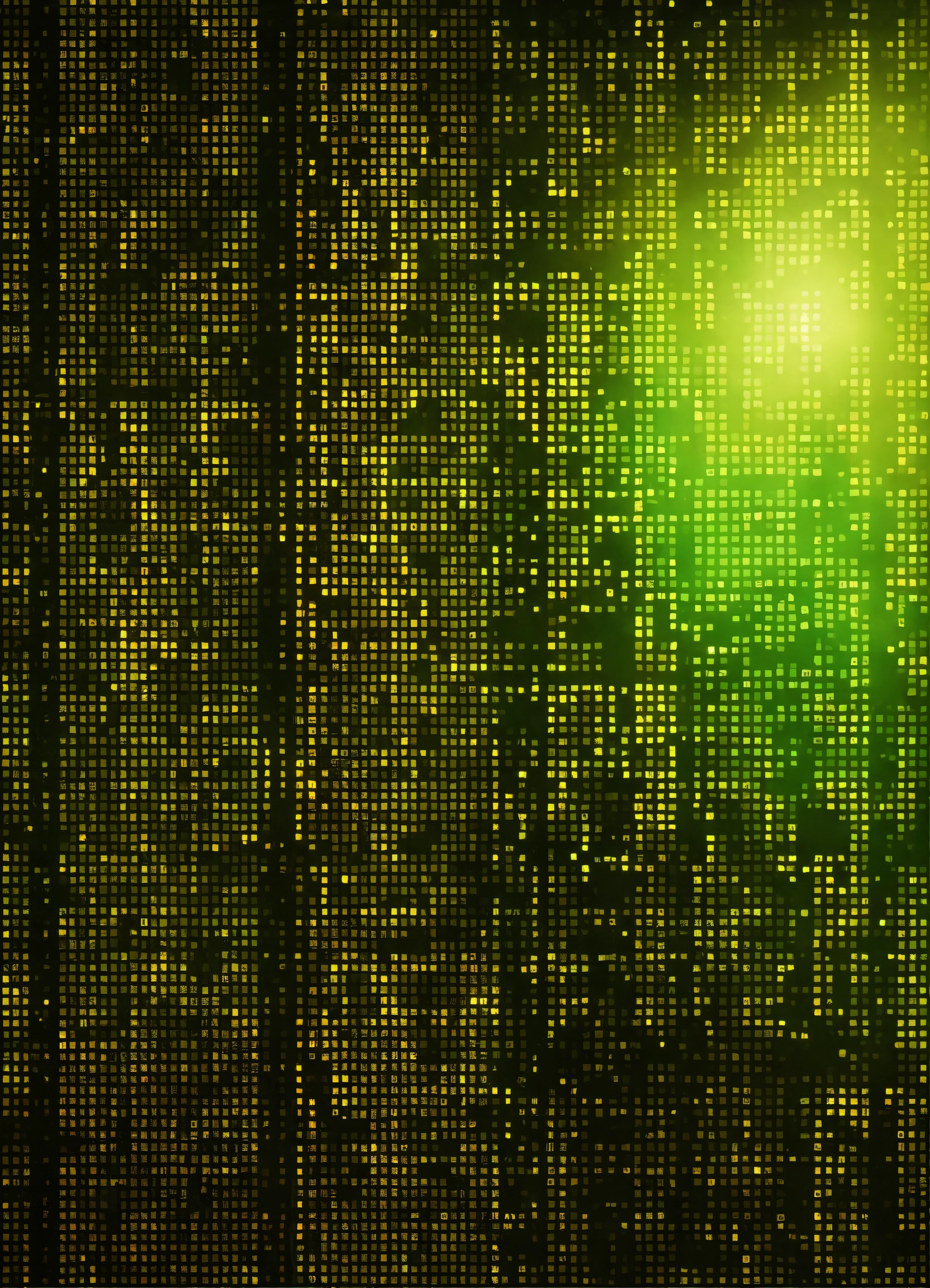 Lexica - Realistic digital matrix background,
