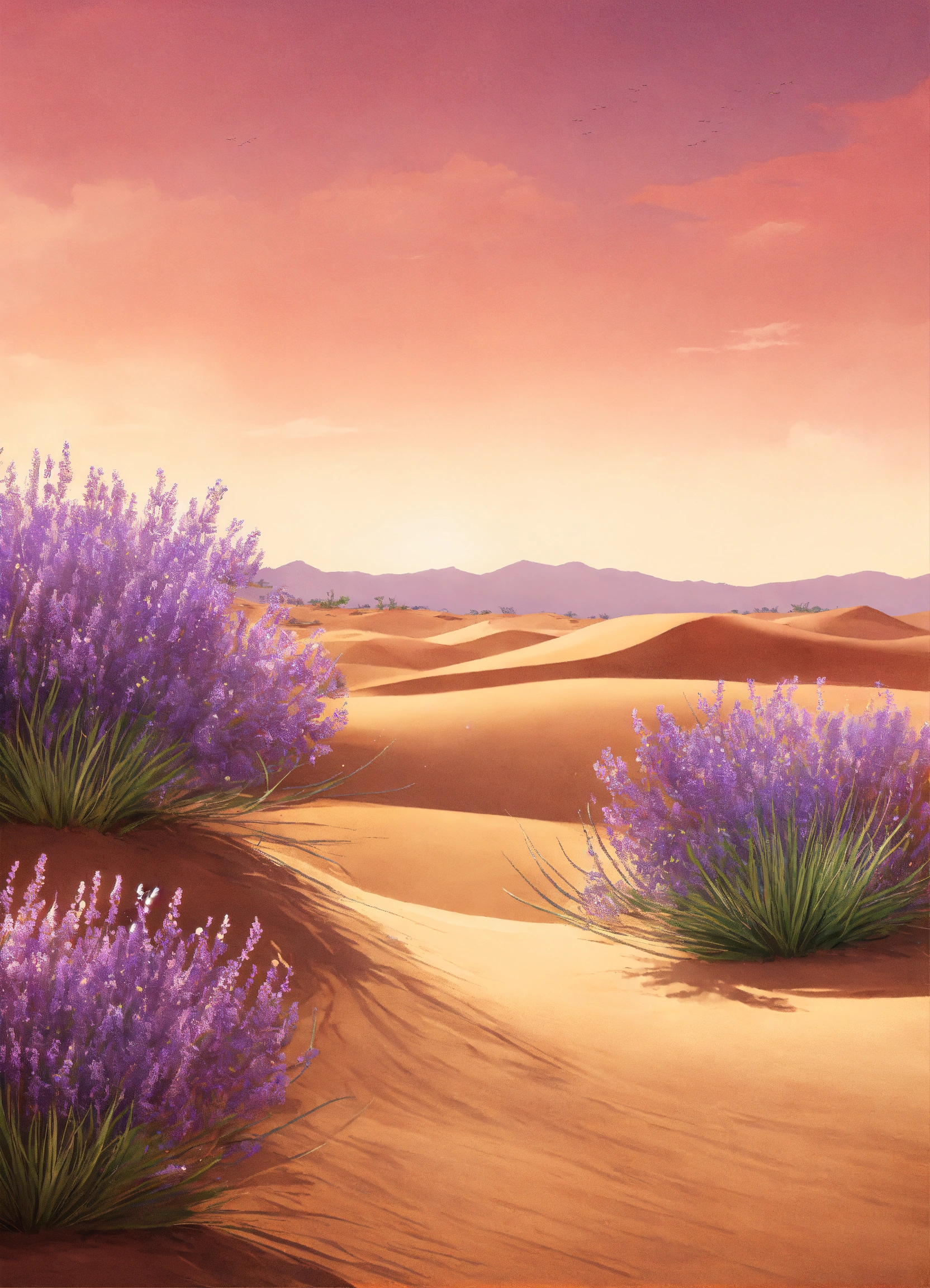 Lexica - A desert background with some grasses in the spring season ...