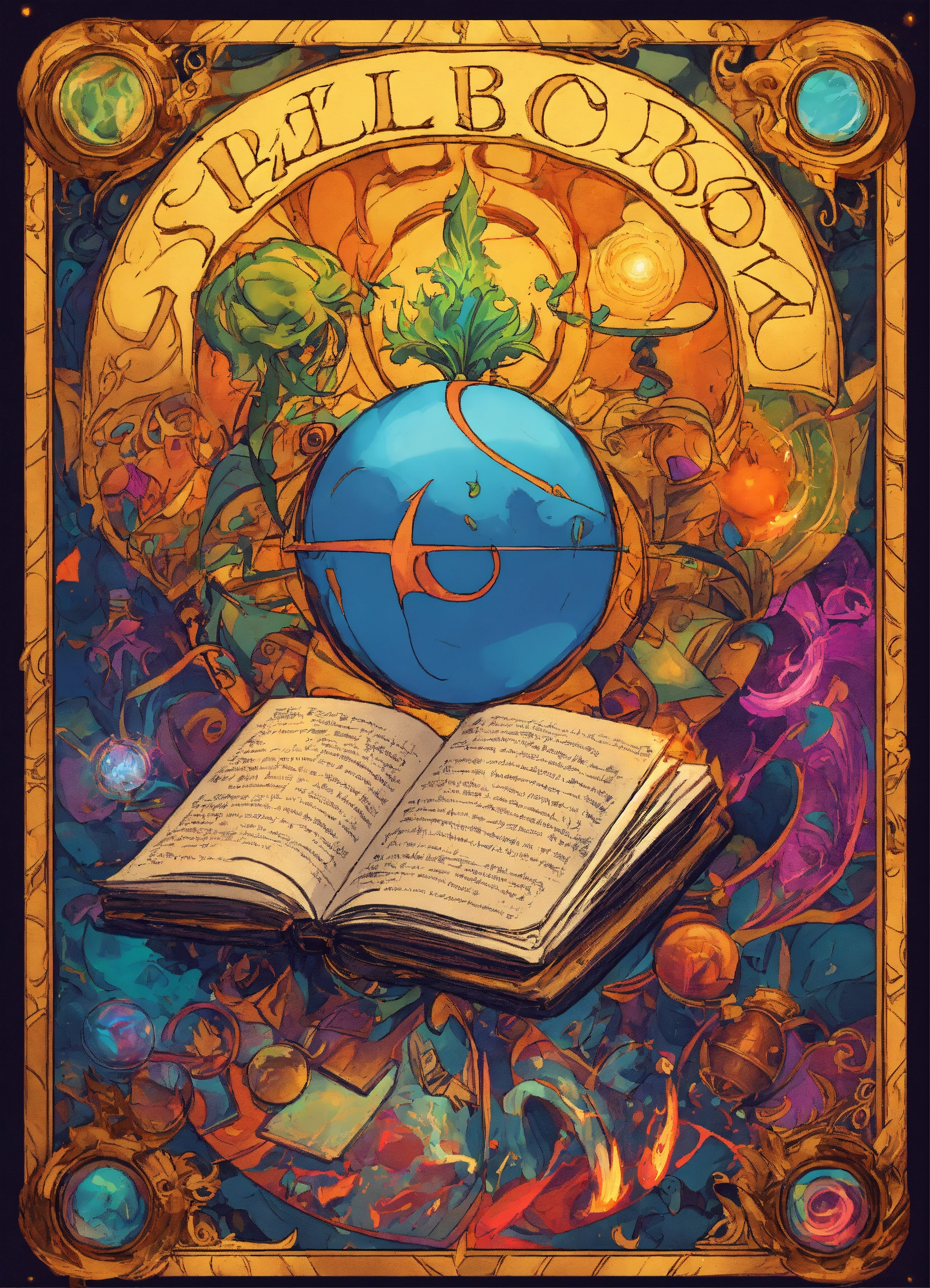 Lexica - Text language of cards where 