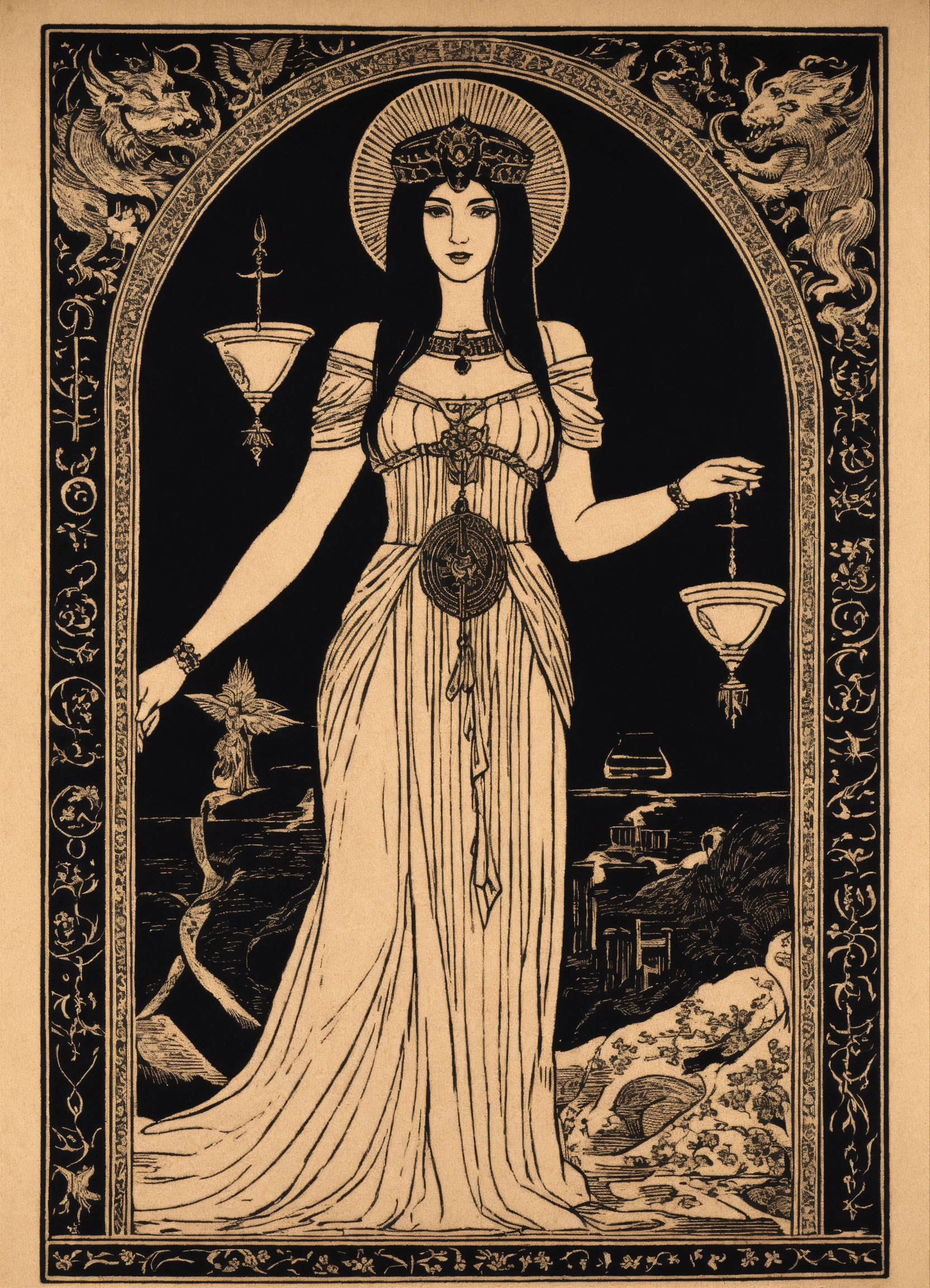 lexica-woodblock-print-medieval-book-illustration-godess-lilith