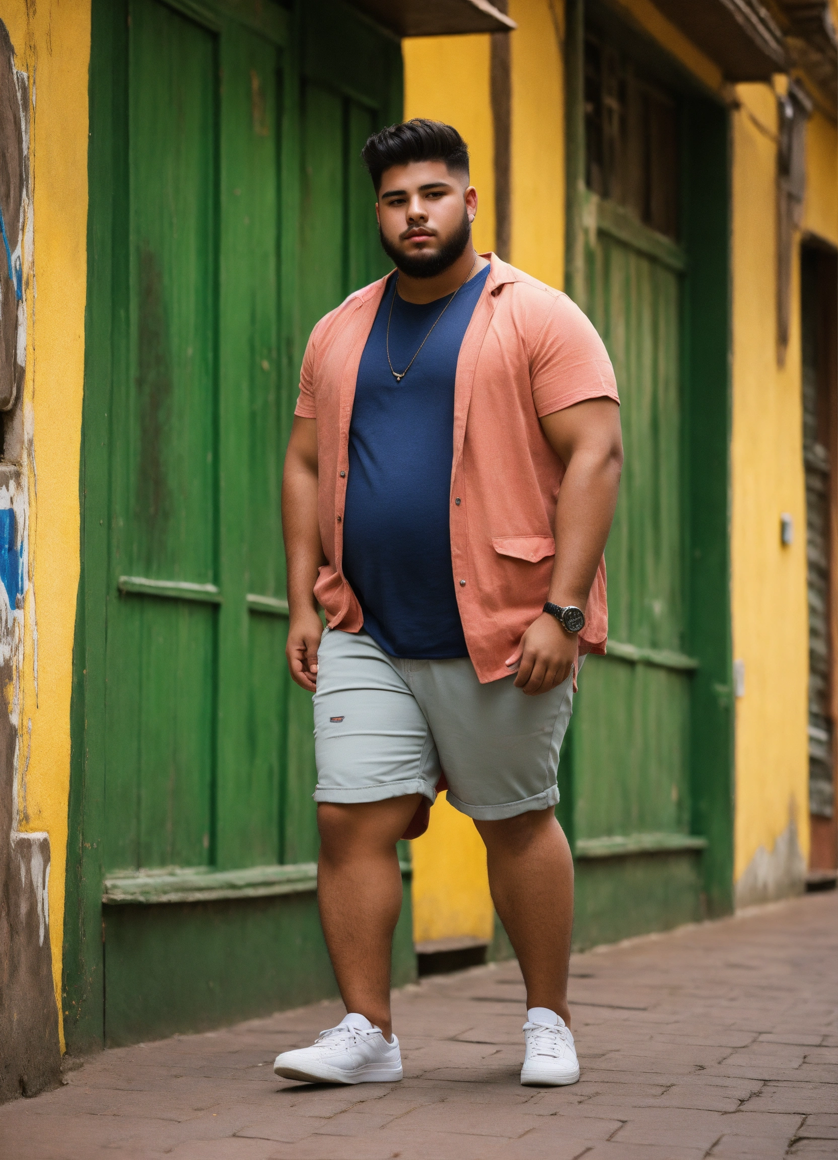 lexica-plump-male-young-man-outfit-south-america-casual-outfit