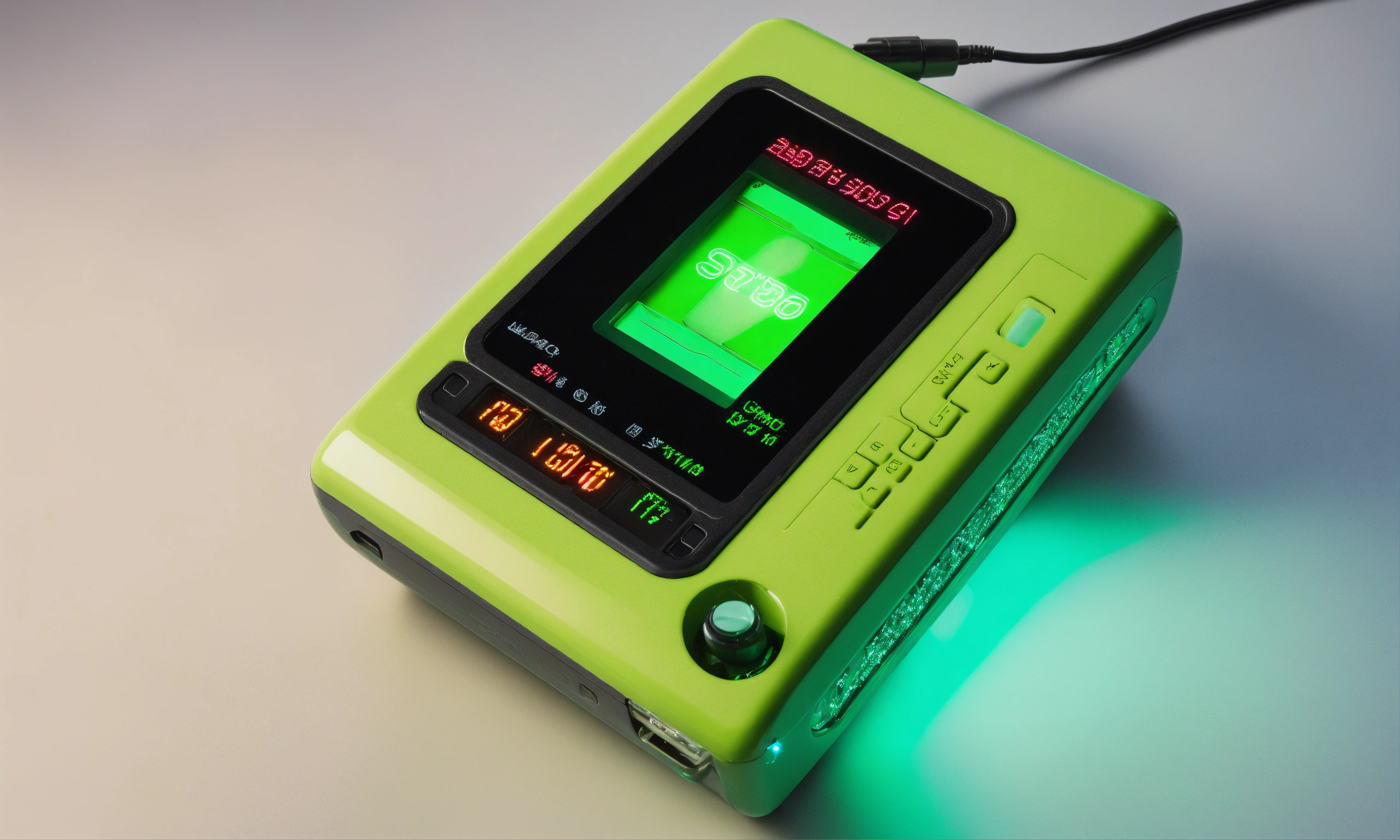 Lexica - Retro futuristic very simple small compact device that accepts ...