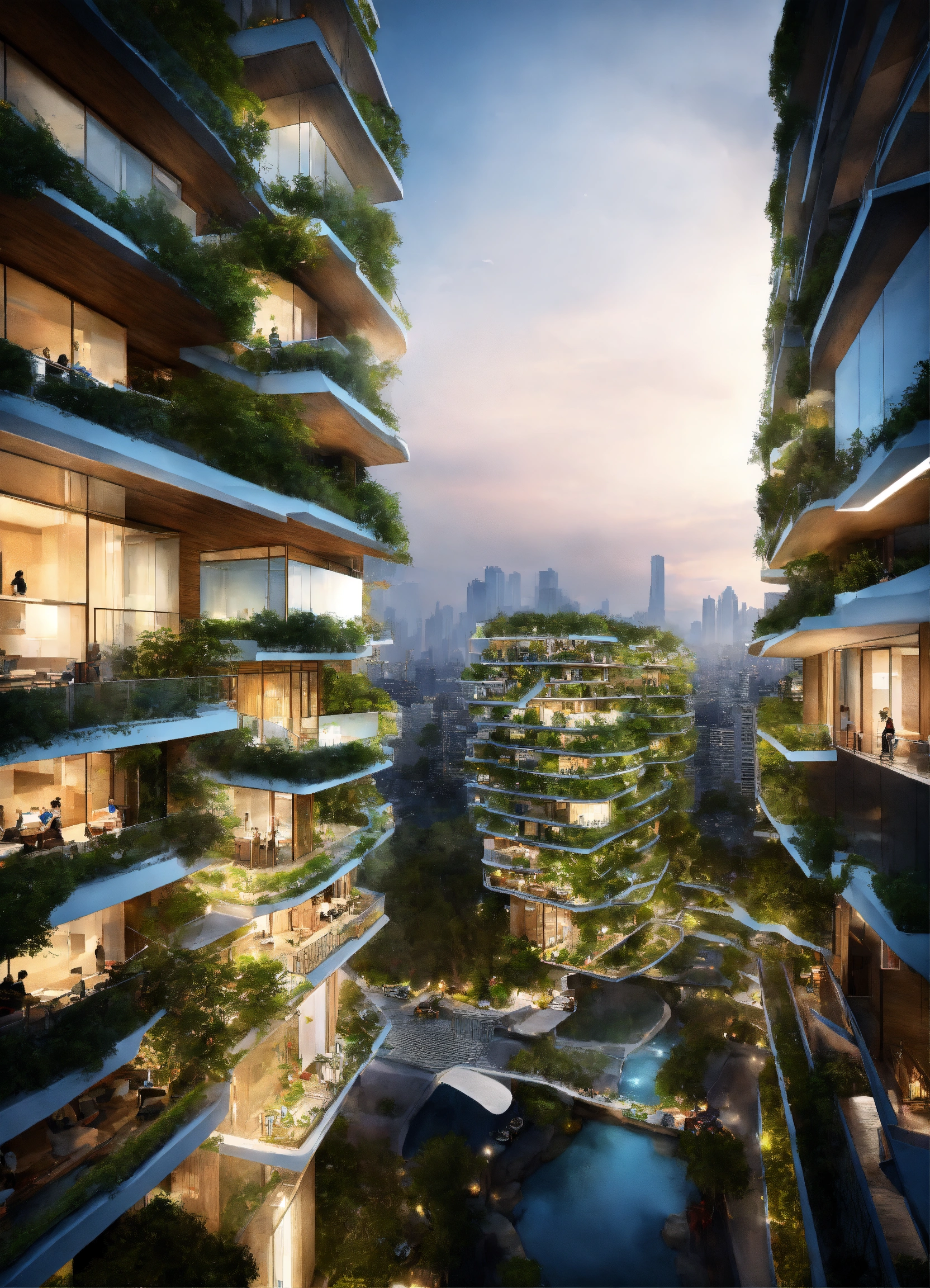 Lexica - Imagine a vision of meta-modern Ho Chi Minh city in 2050 where ...