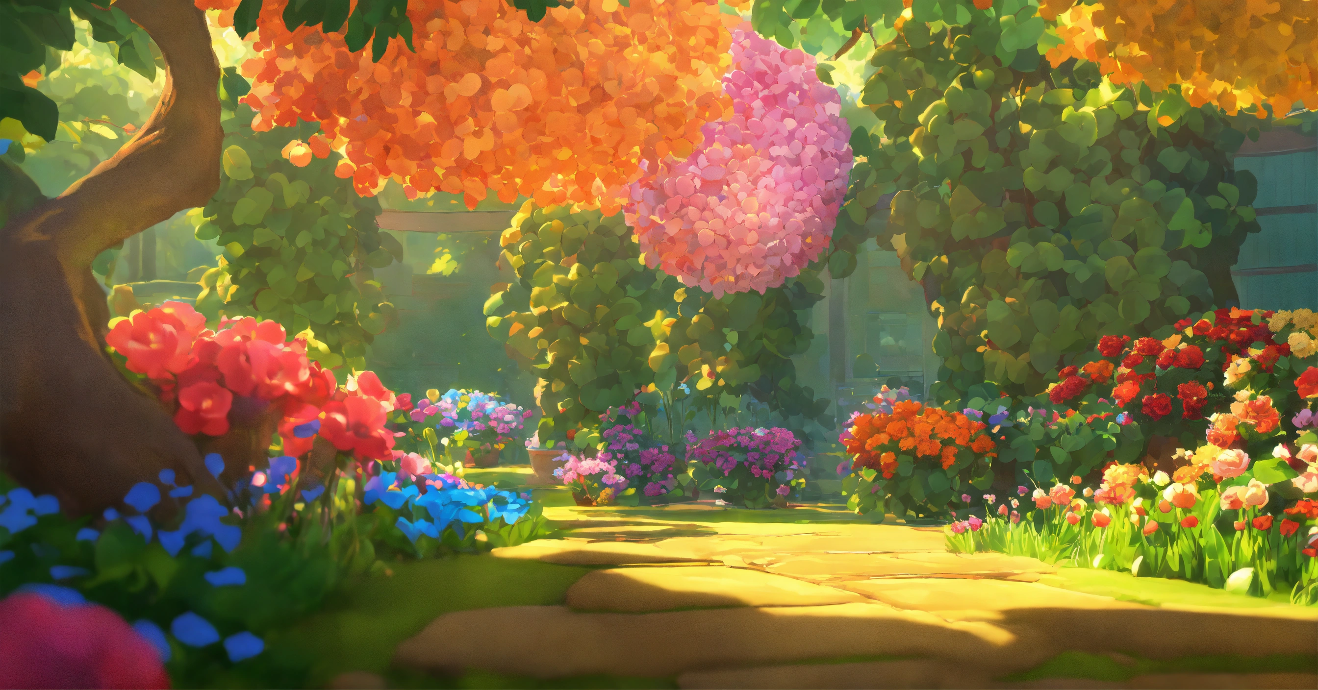 Lexica - Design a vibrant and engaging background for a color-matching ...