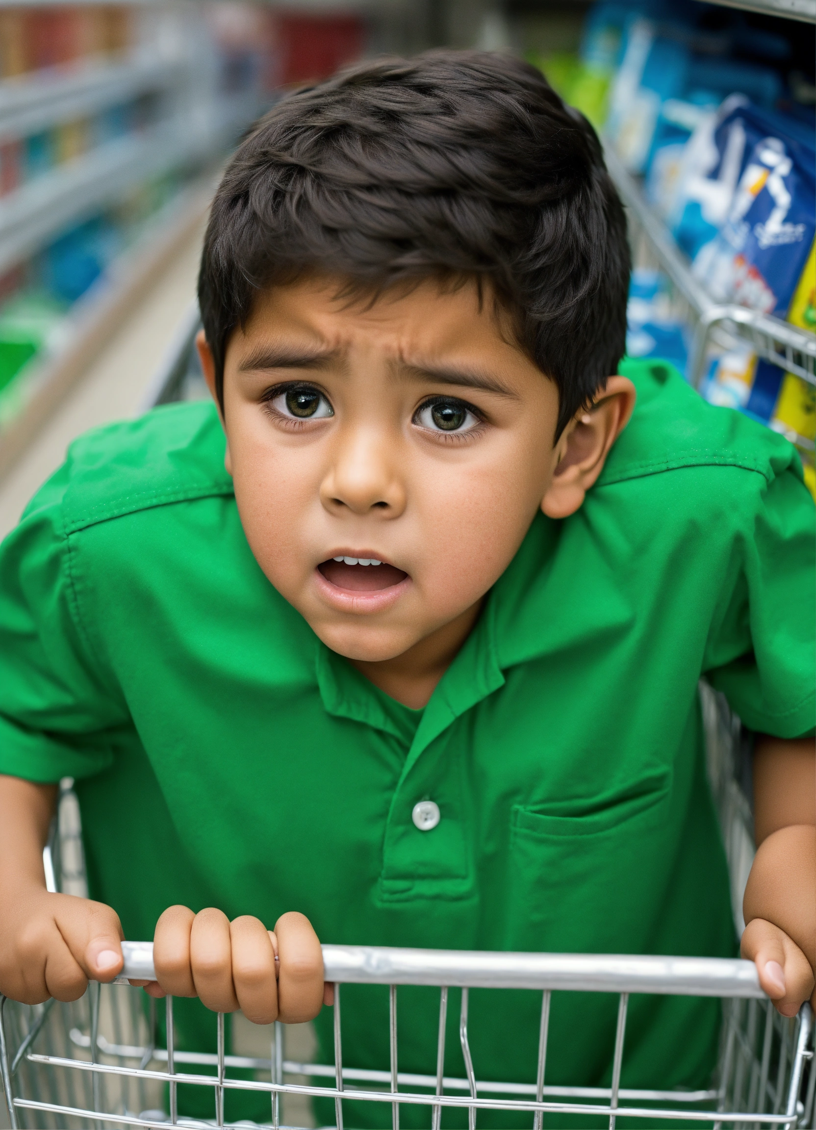 lexica-5-year-old-hispanic-boy-in-a-green-shirt-looks-scared-in-a