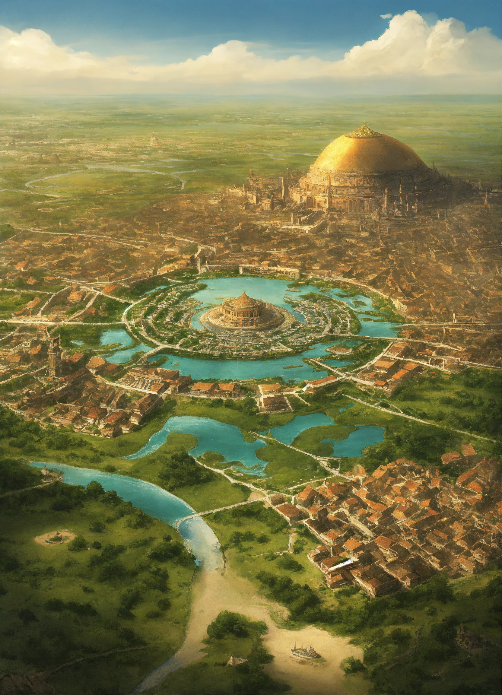 Lexica - Capital city surrounded by a large ring of water. . the ring ...