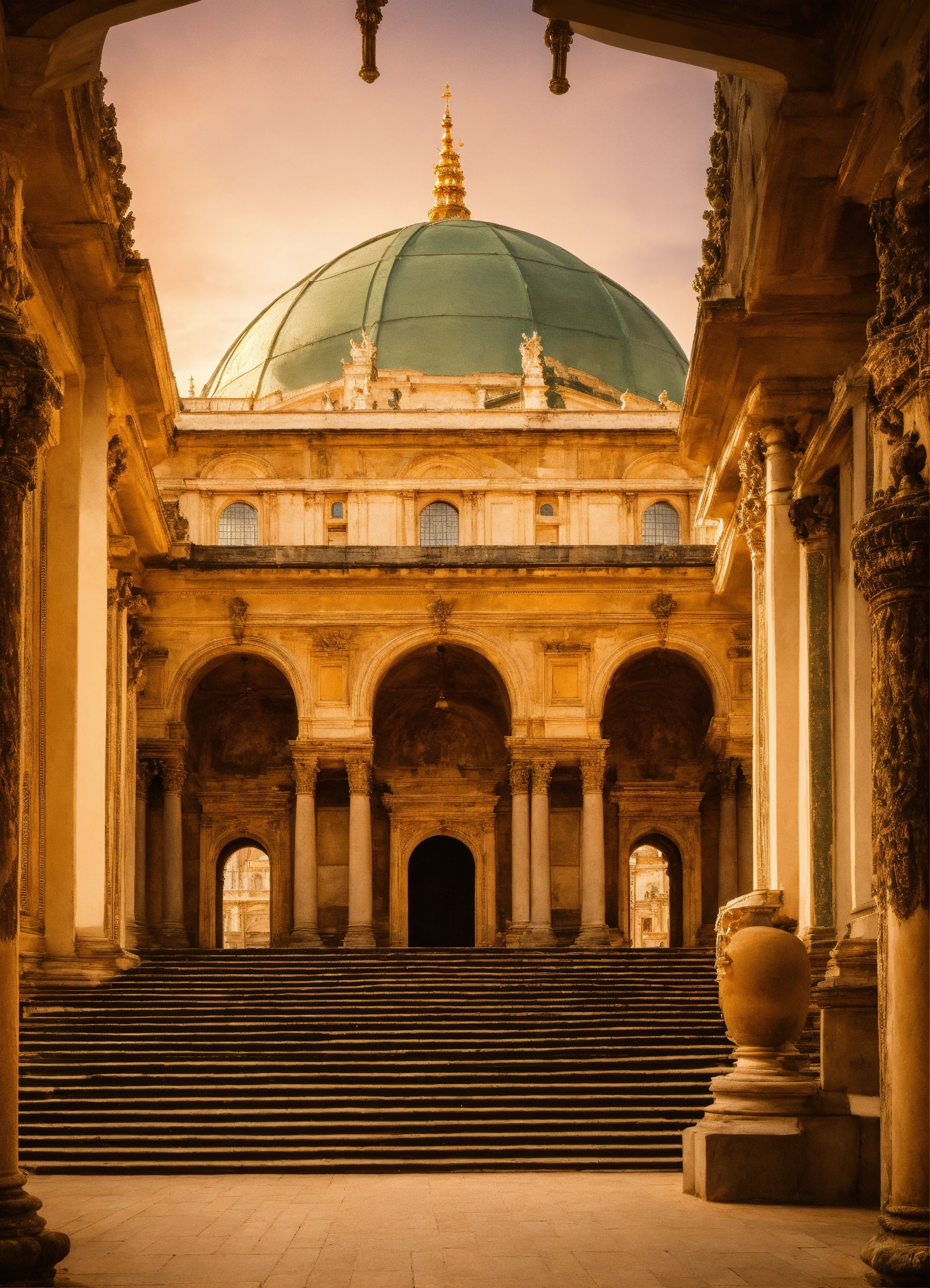 Lexica - A large beautiful royal palace with a dome