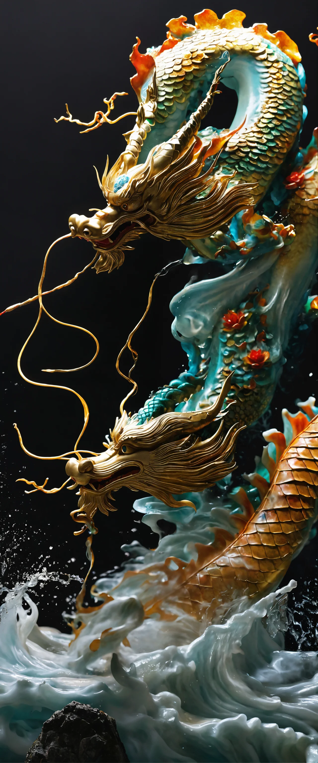 Lexica - Create a stunning image showcasing a magnificent Chinese ...