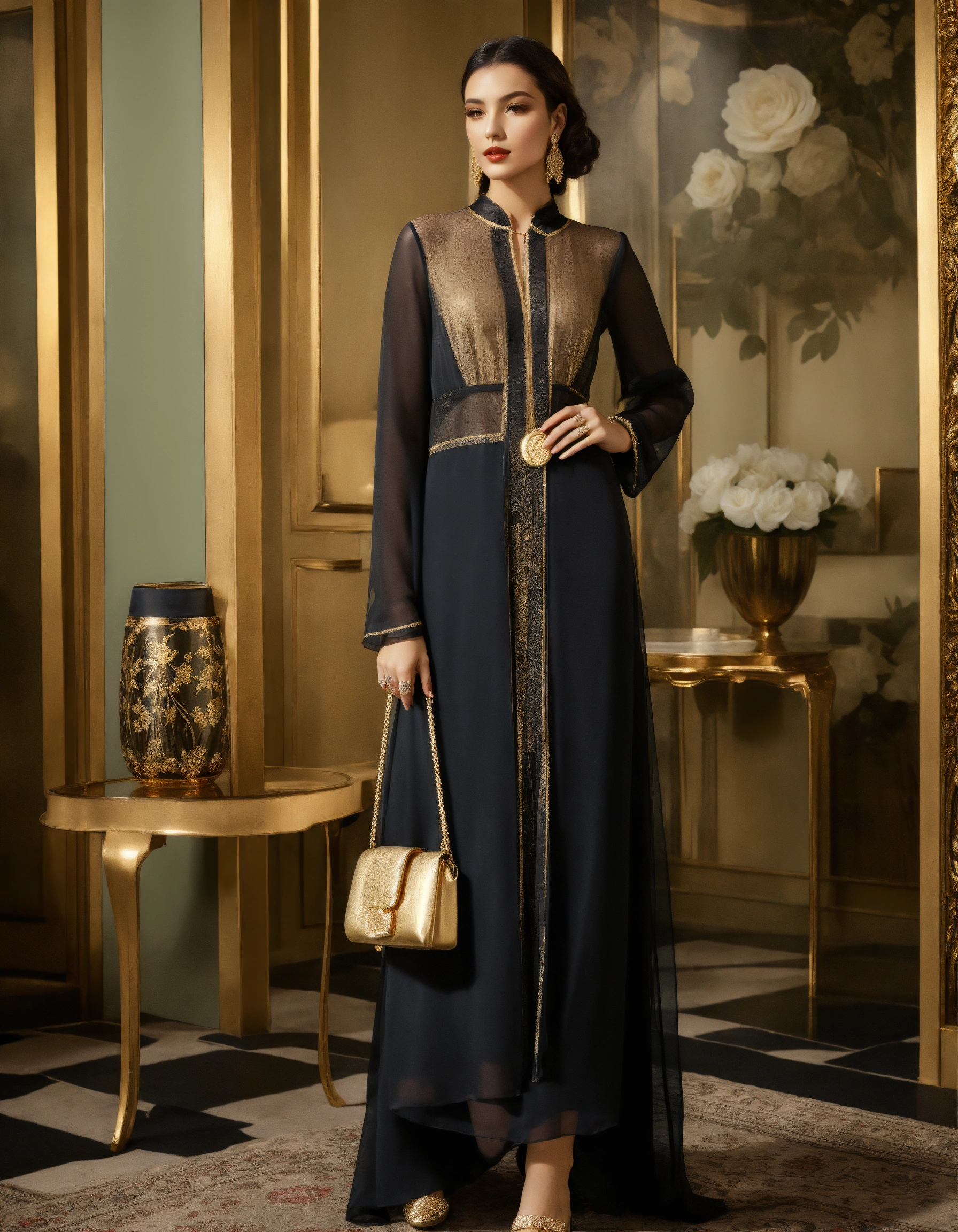 Lexica - Suit art deco kuwait flight new look chiffon organza bisht ...
