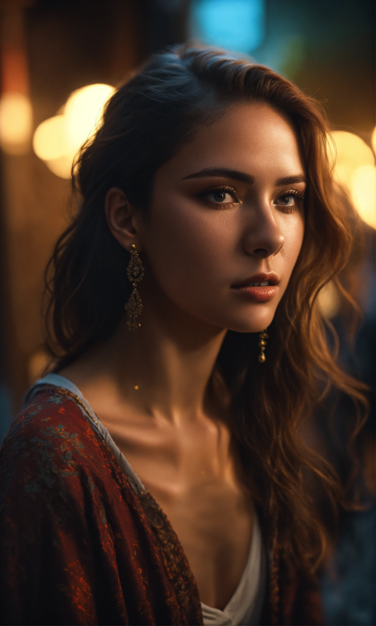 Lexica - Cinematic photo of woman with secrets, high resolution ...