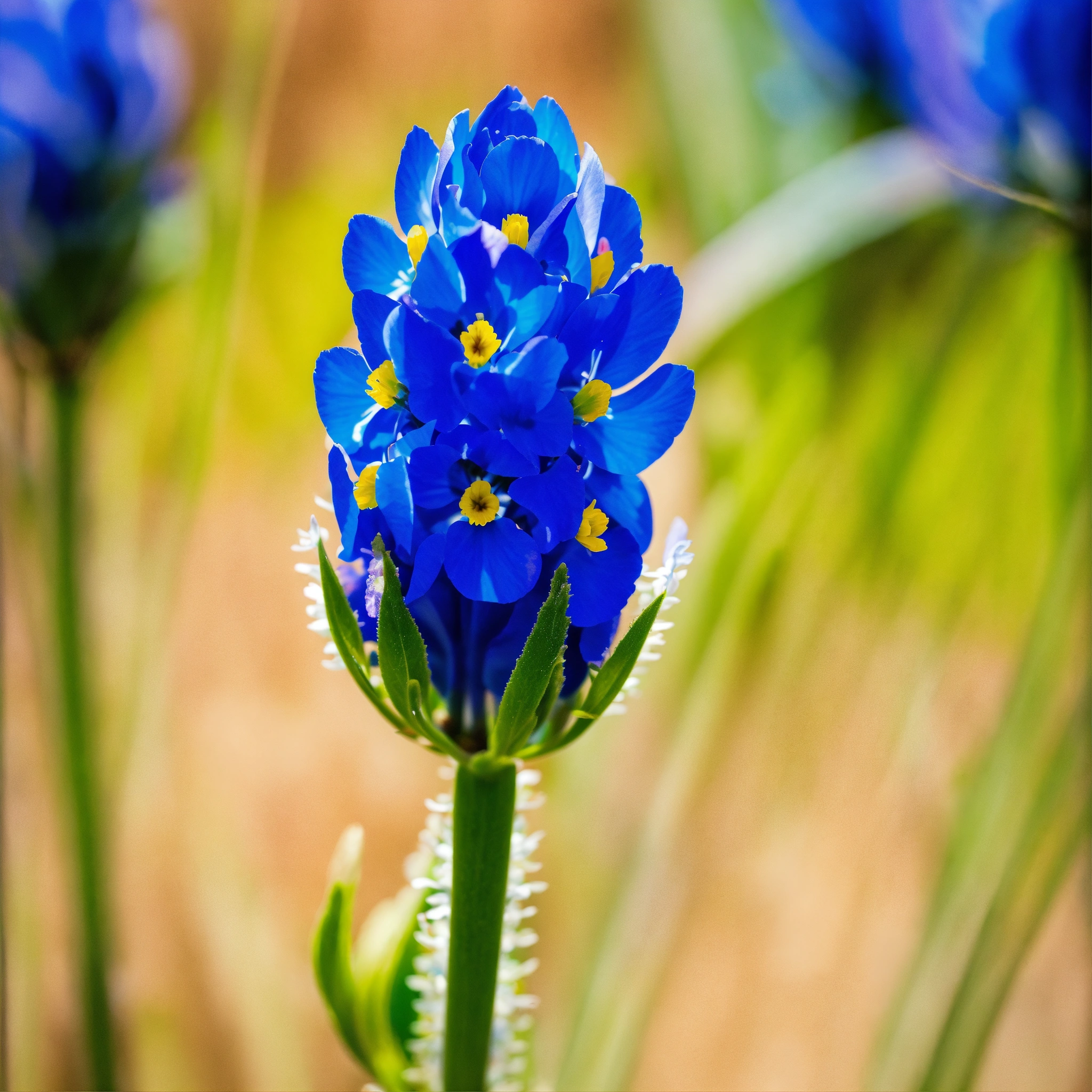Lexica - Upclose bluebonnet flower
