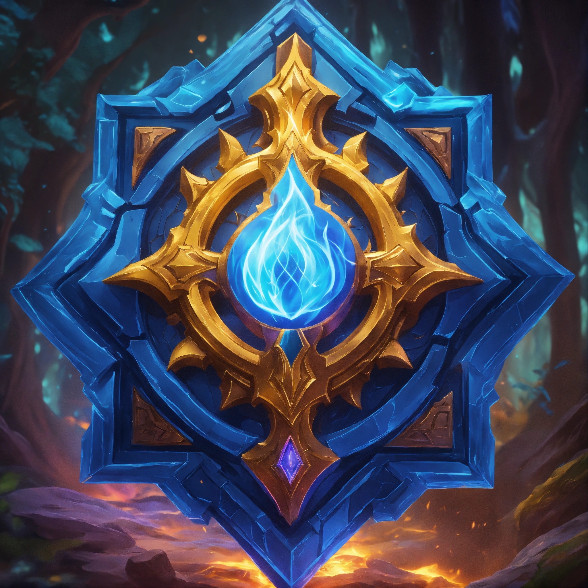 Lexica - A single full scale colorful image of an ability icon for a ...