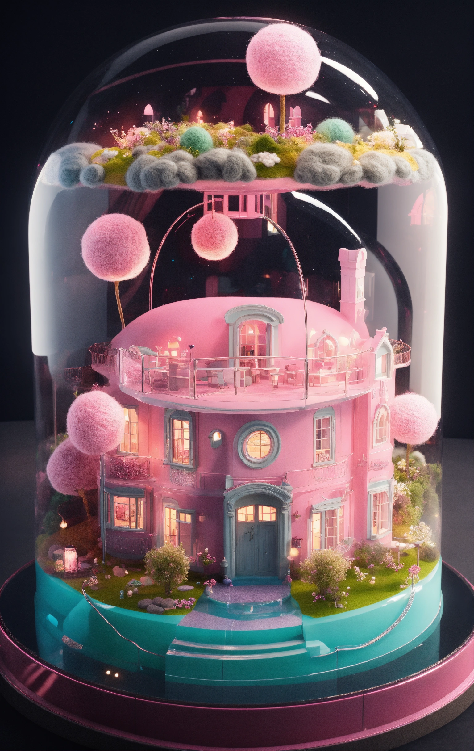 Lexica - House ,designed by Tim Burton . design inspiration. Unreal ...