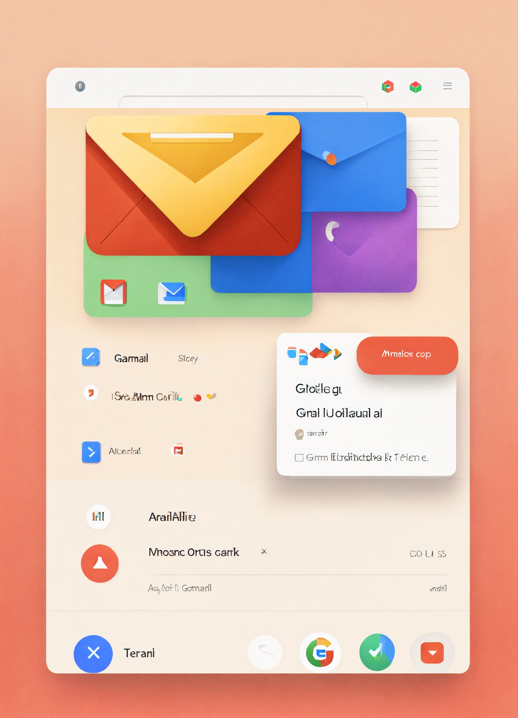 Lexica - Gmail ux/ui
