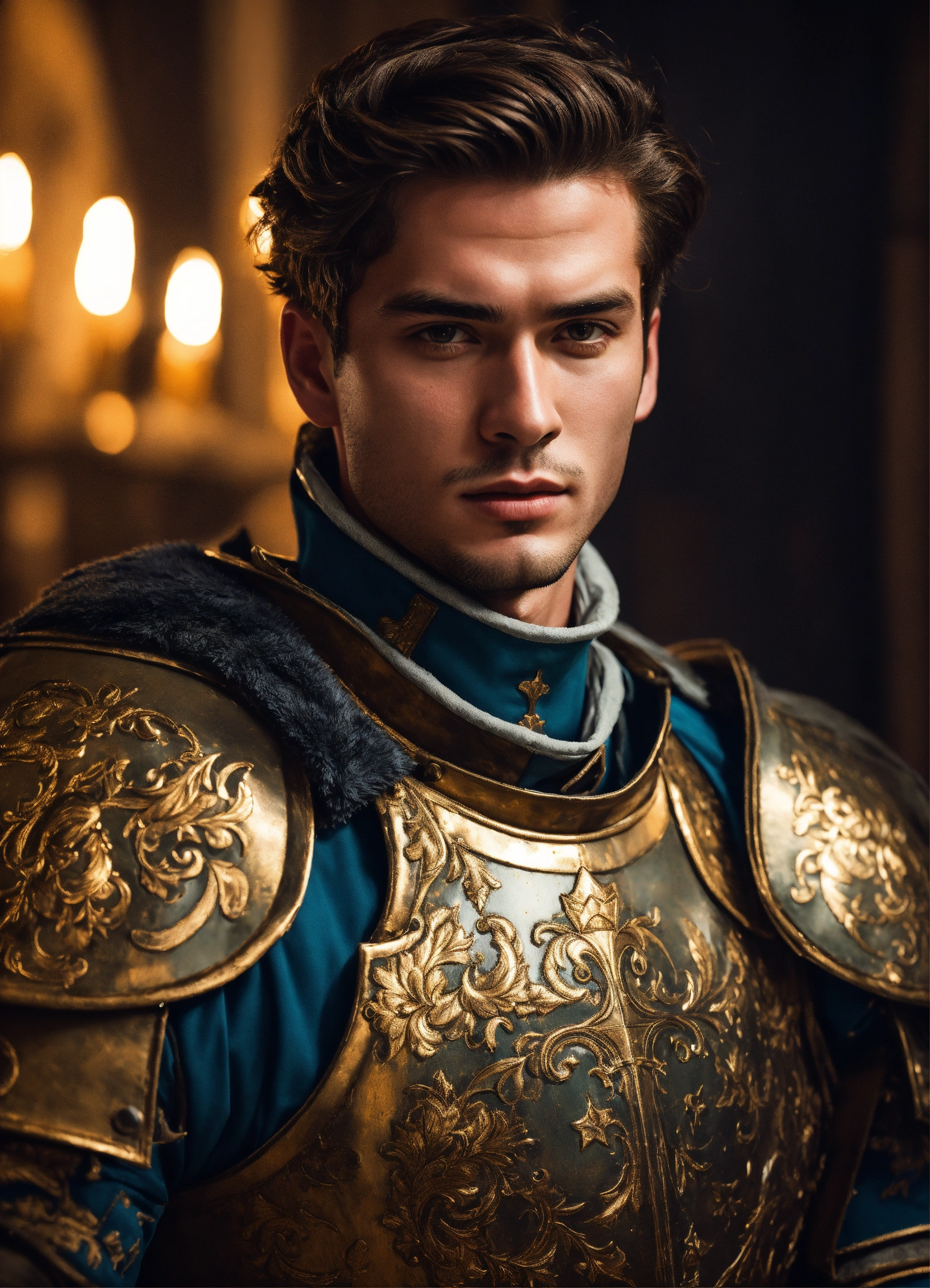 Lexica - A handsome young military knight