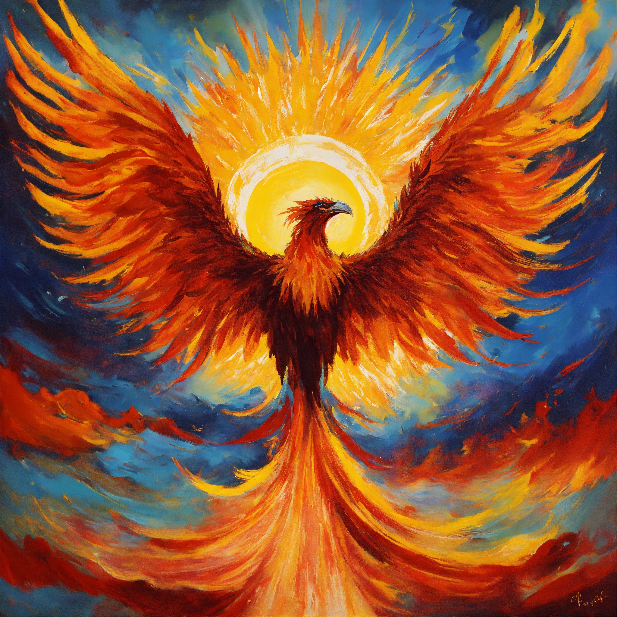 lexica-a-neo-expressionist-painting-ofa-phoenix-rising-from-the-ashes