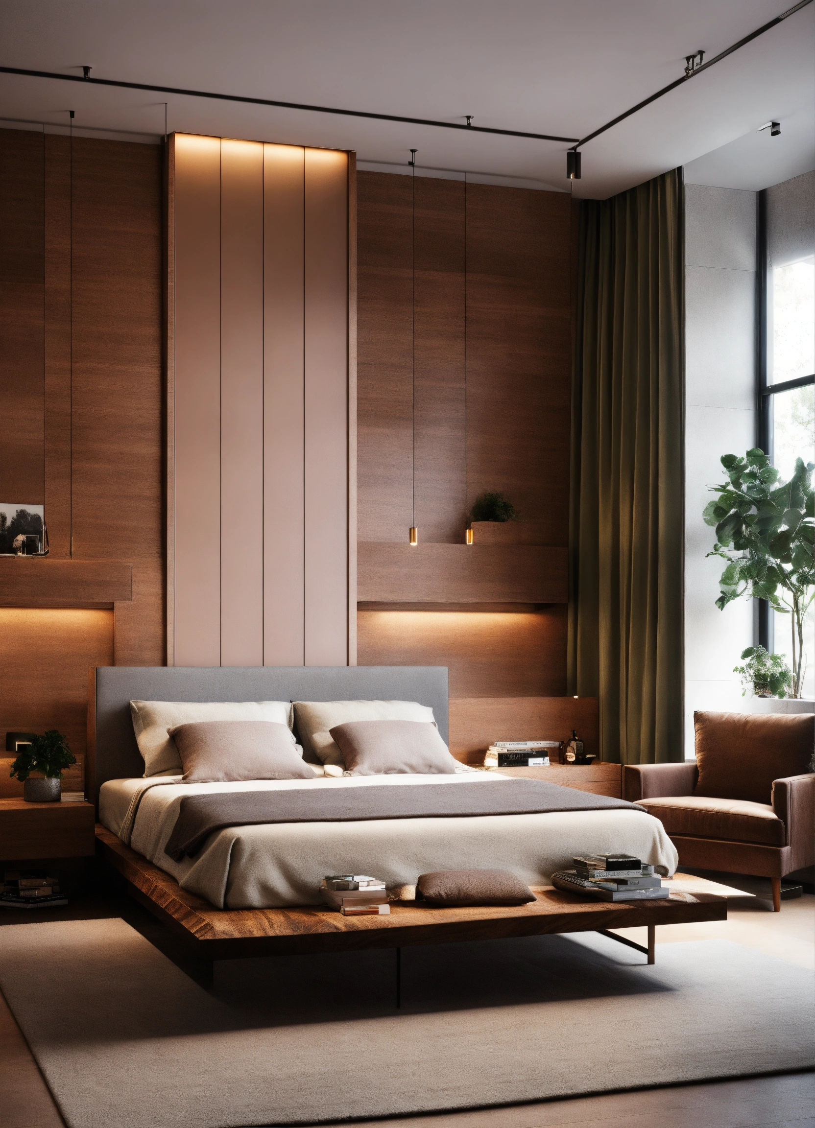 Lexica - Modern bedroom.