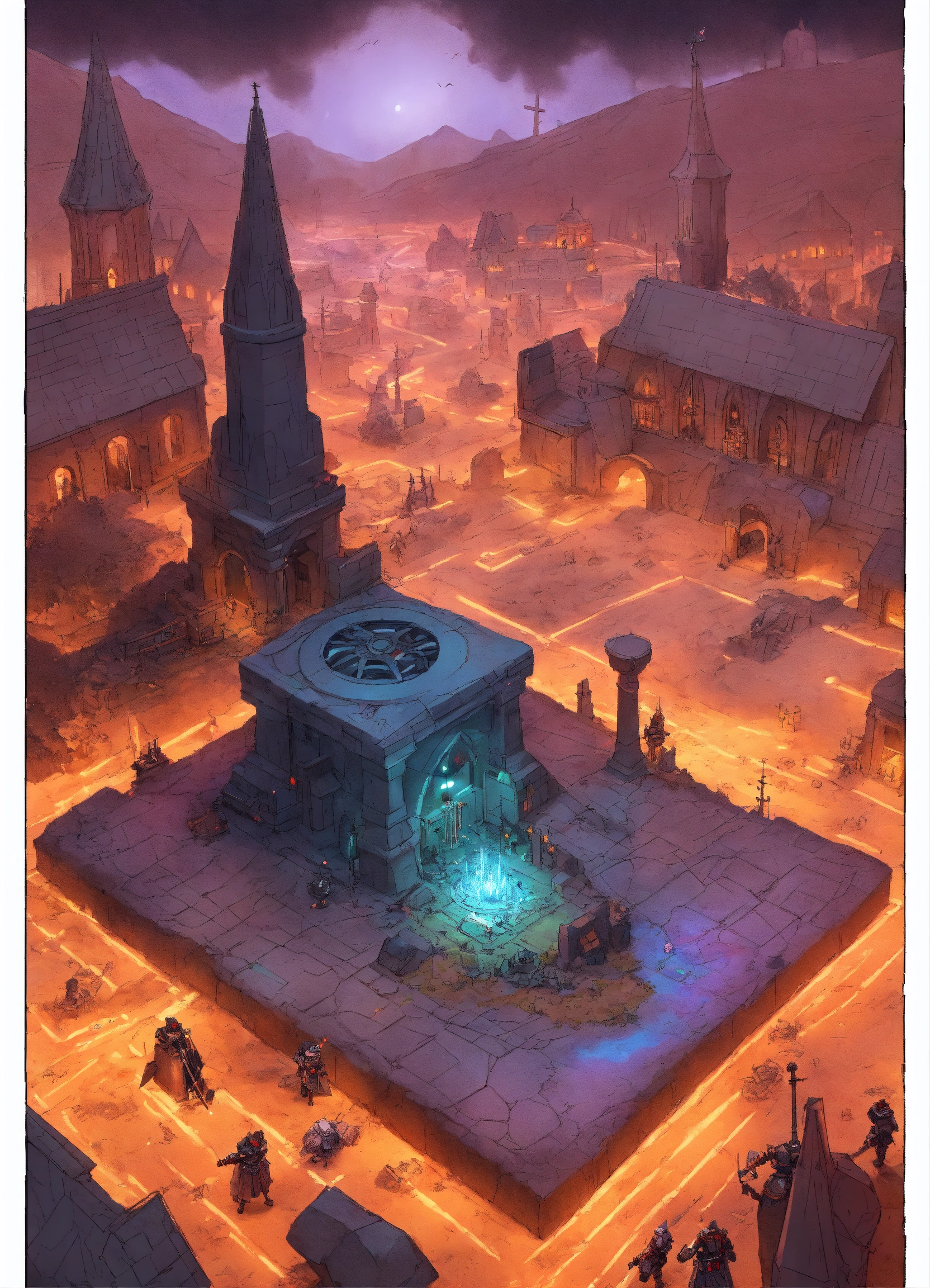 Lexica - In an extraplanar city that has futuristic bright neon lights ...