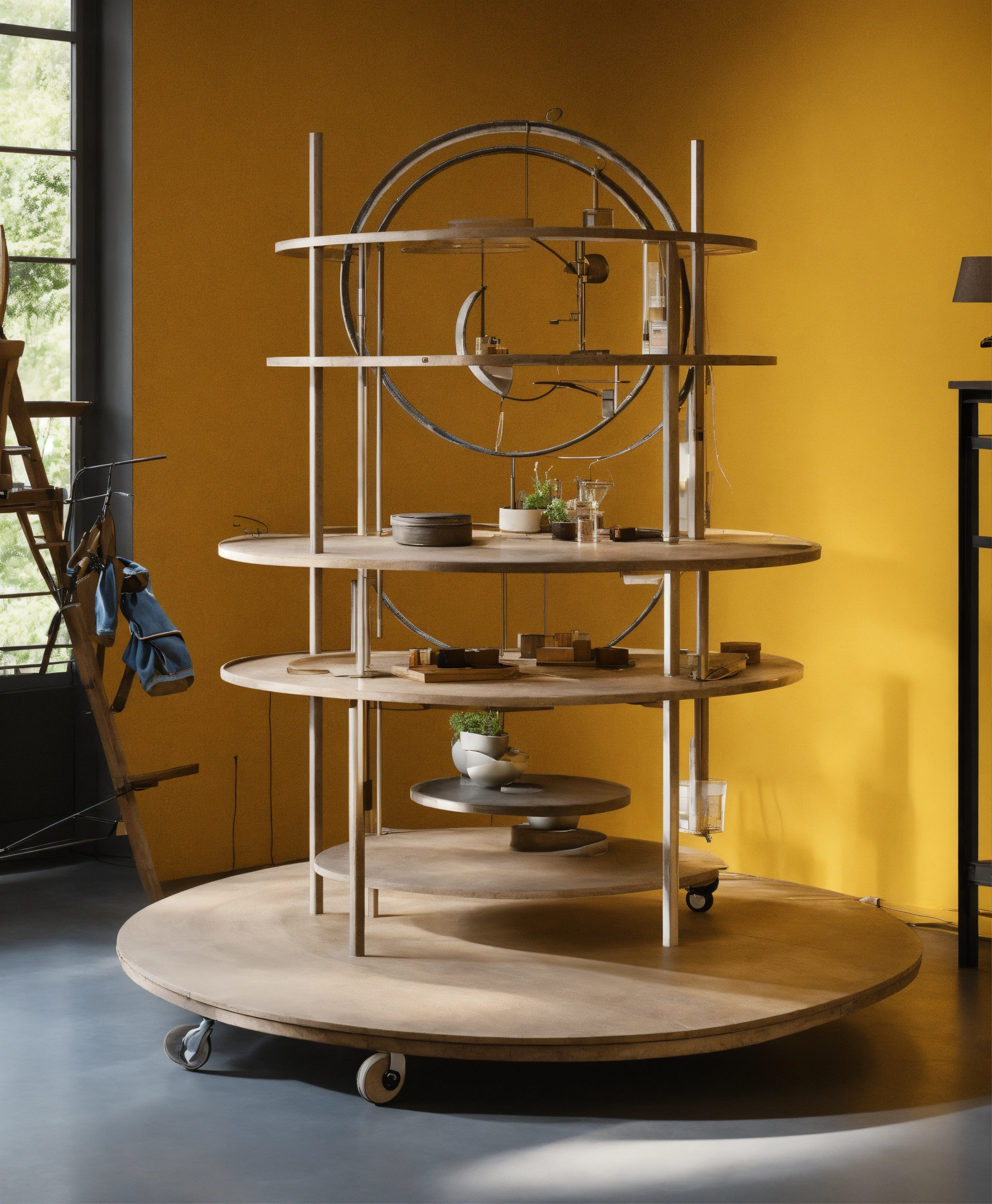 Lexica - Un display et type étagère en rond, multi rayons et multi ...