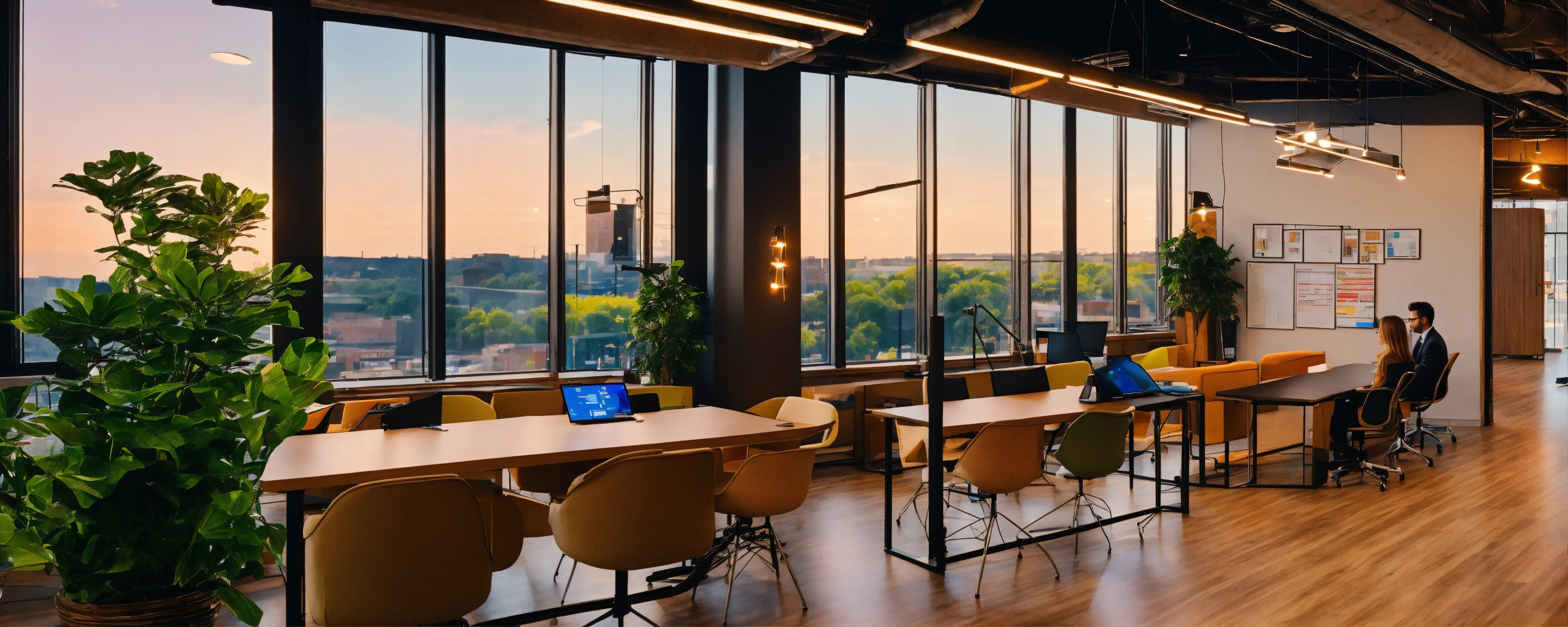 Lexica - JOB INTERVIEW SCENERY IN COWORKING SPACE
