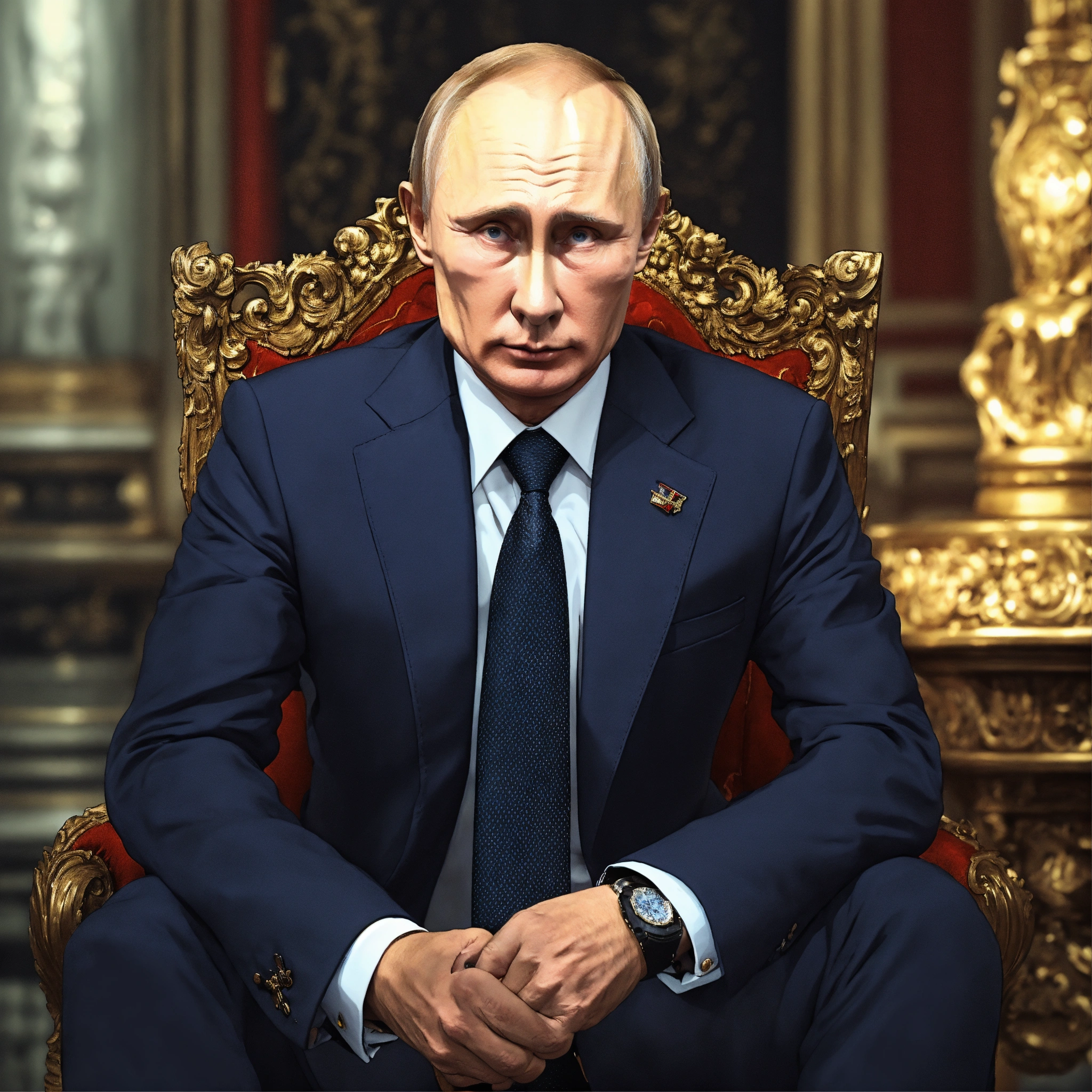 Lexica - Vladimir putin in evil anime style