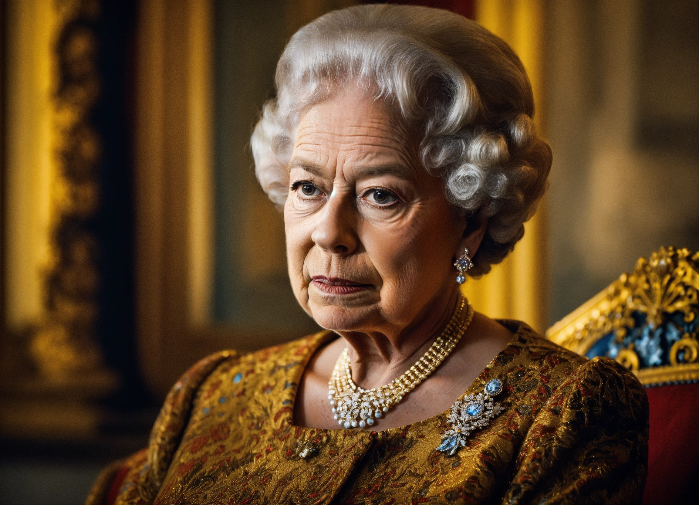 Lexica - Take a photo of the queen in reference style