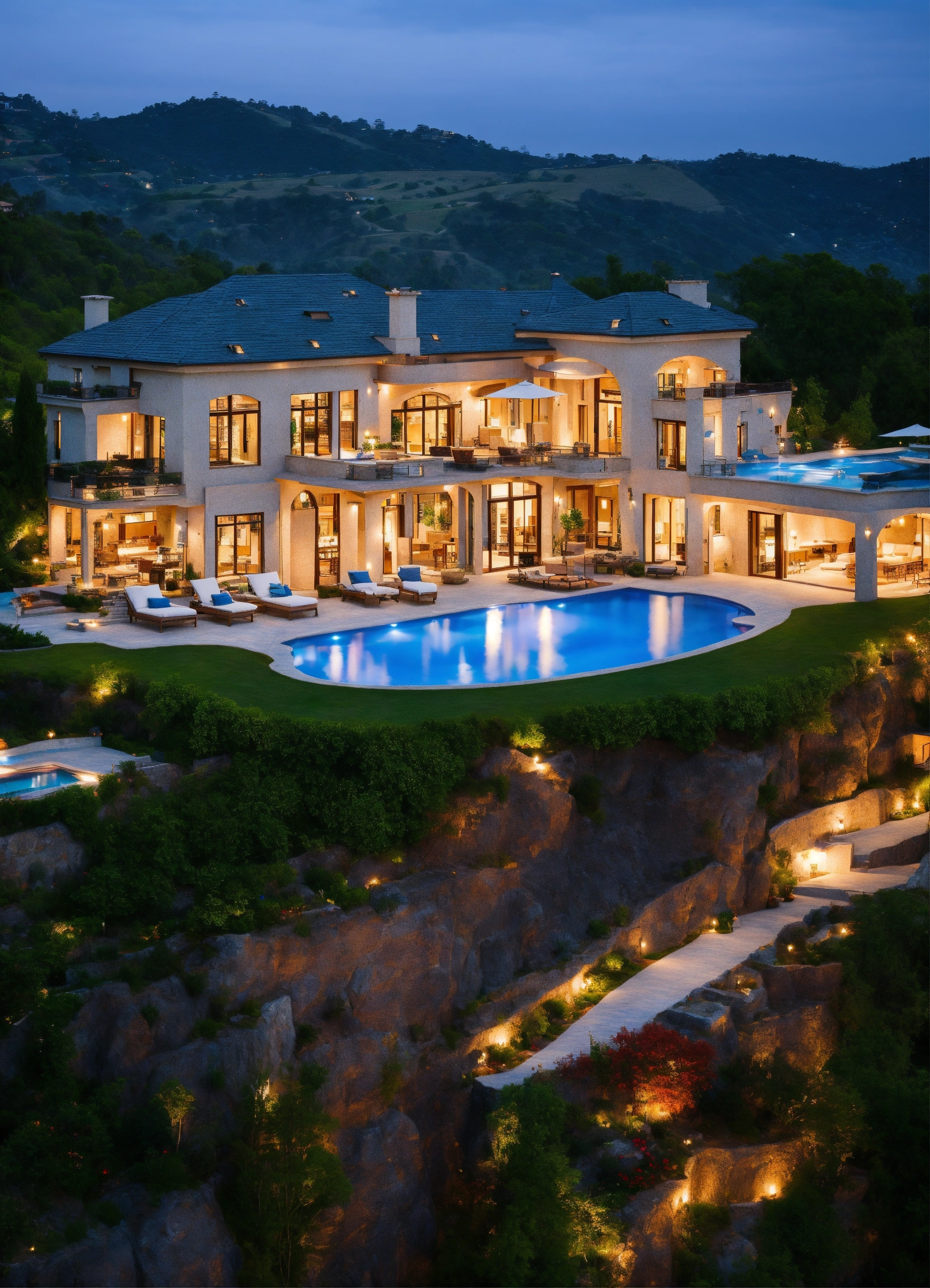 Lexica - Mansion in the Hills Live the high life in a palatial mansion