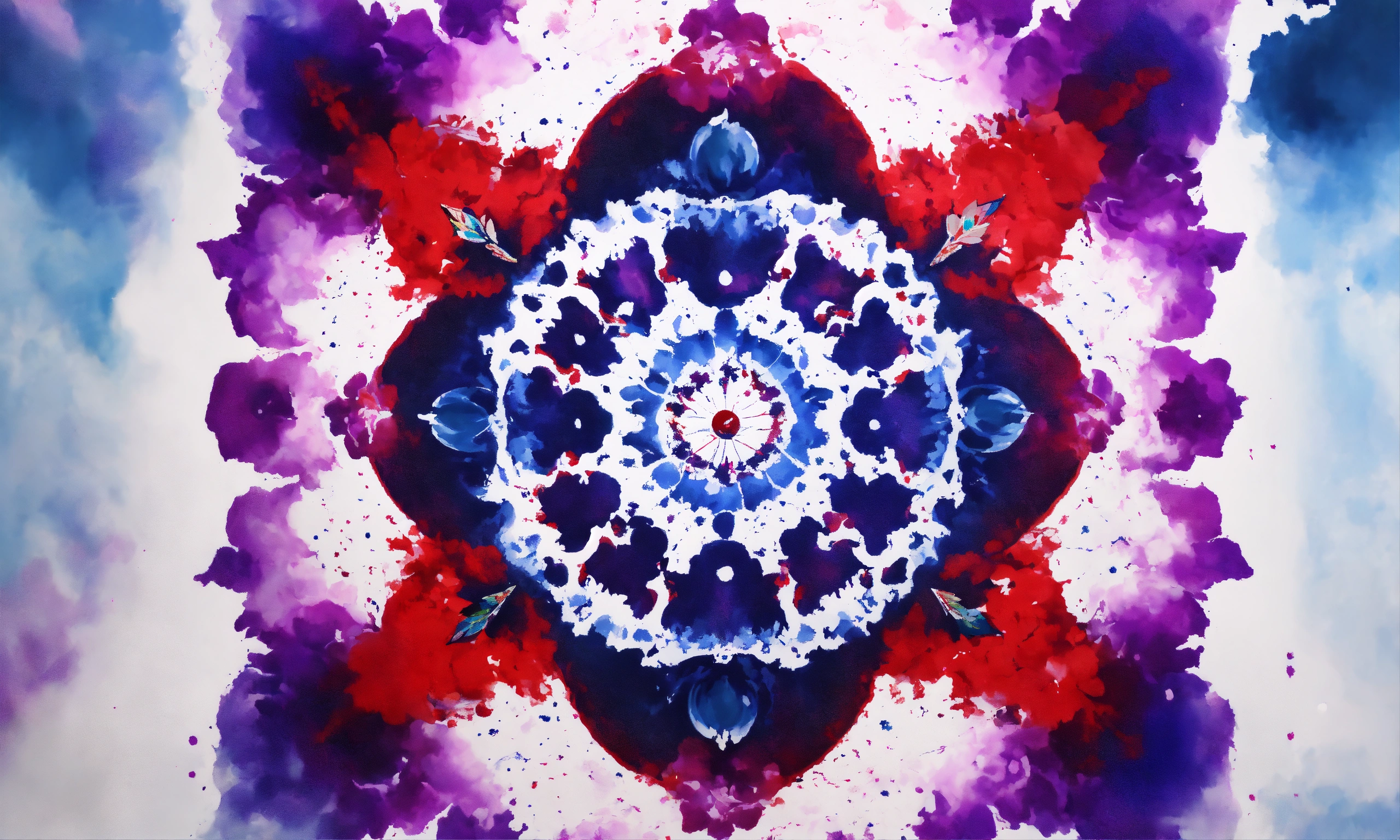 Lexica - Japanese painting abstract paint splashed 8k ultrafine detail ...