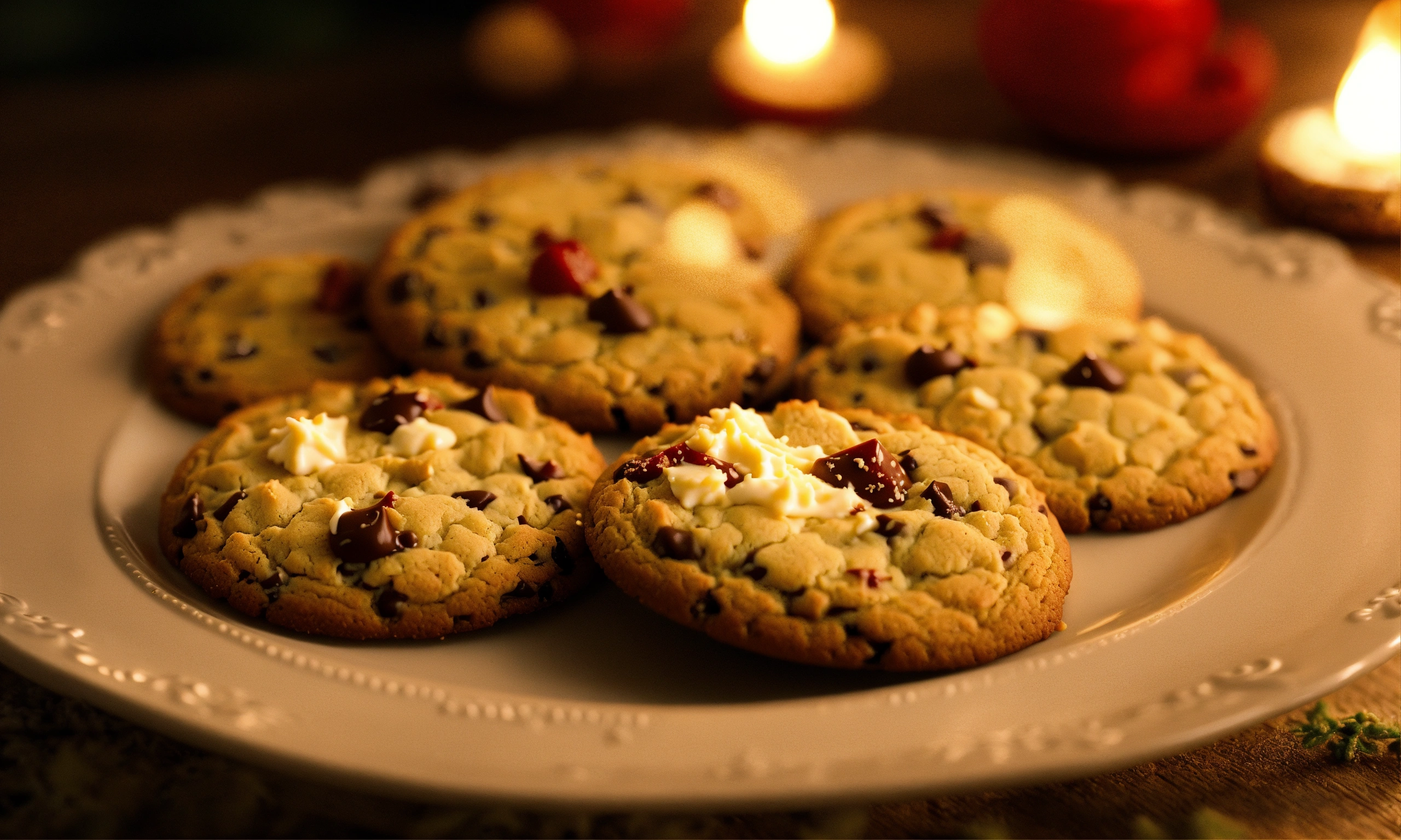 Lexica - Please generate a picture of delicious looking cookies on a ...