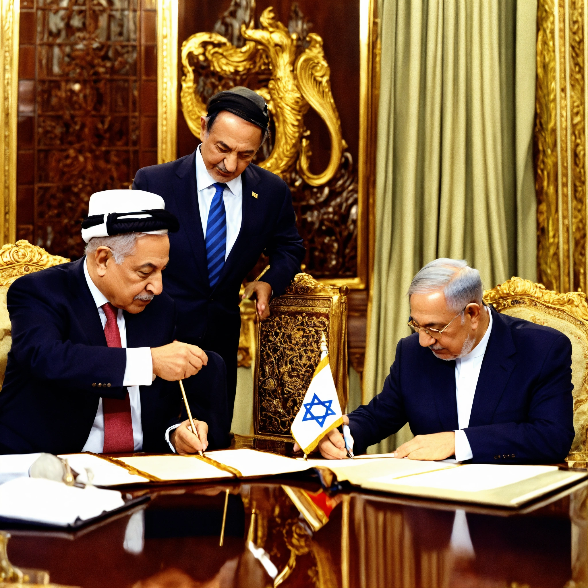 Lexica - Iran signing a peace treaty with israel beyamin netanyahu