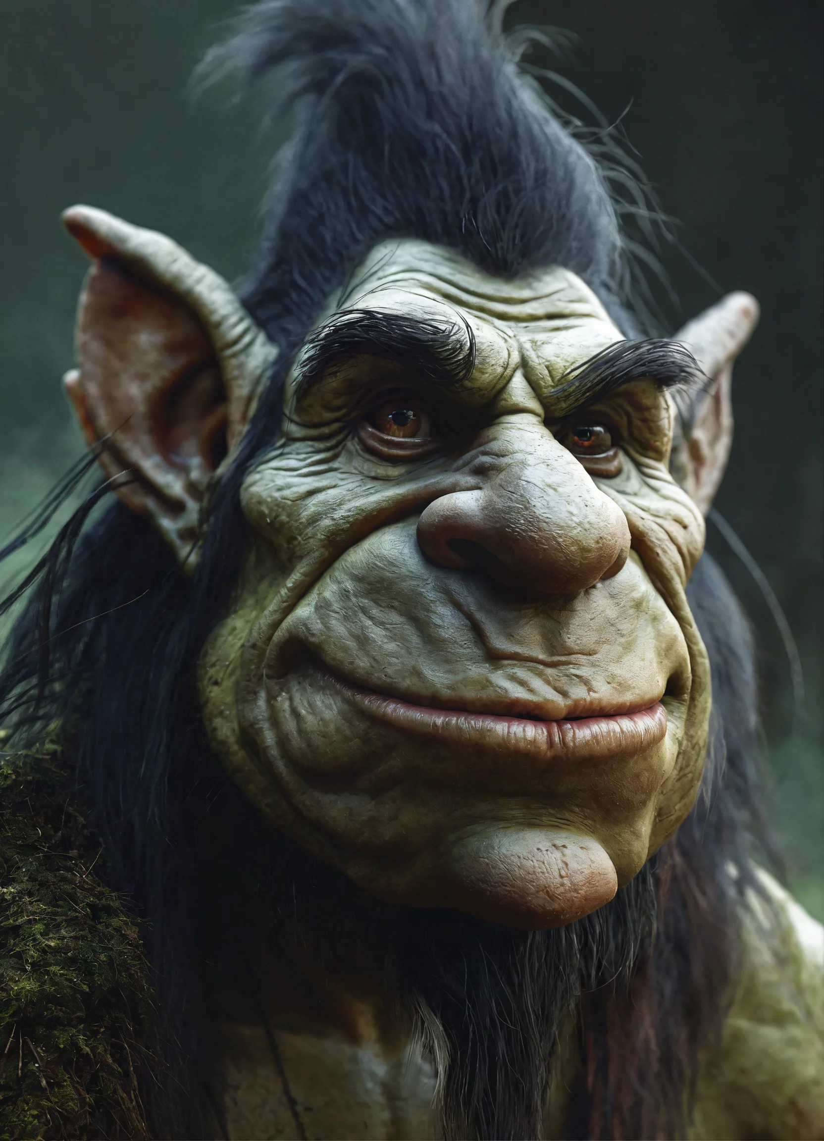Lexica - Create a photorealistic portrait of a troll