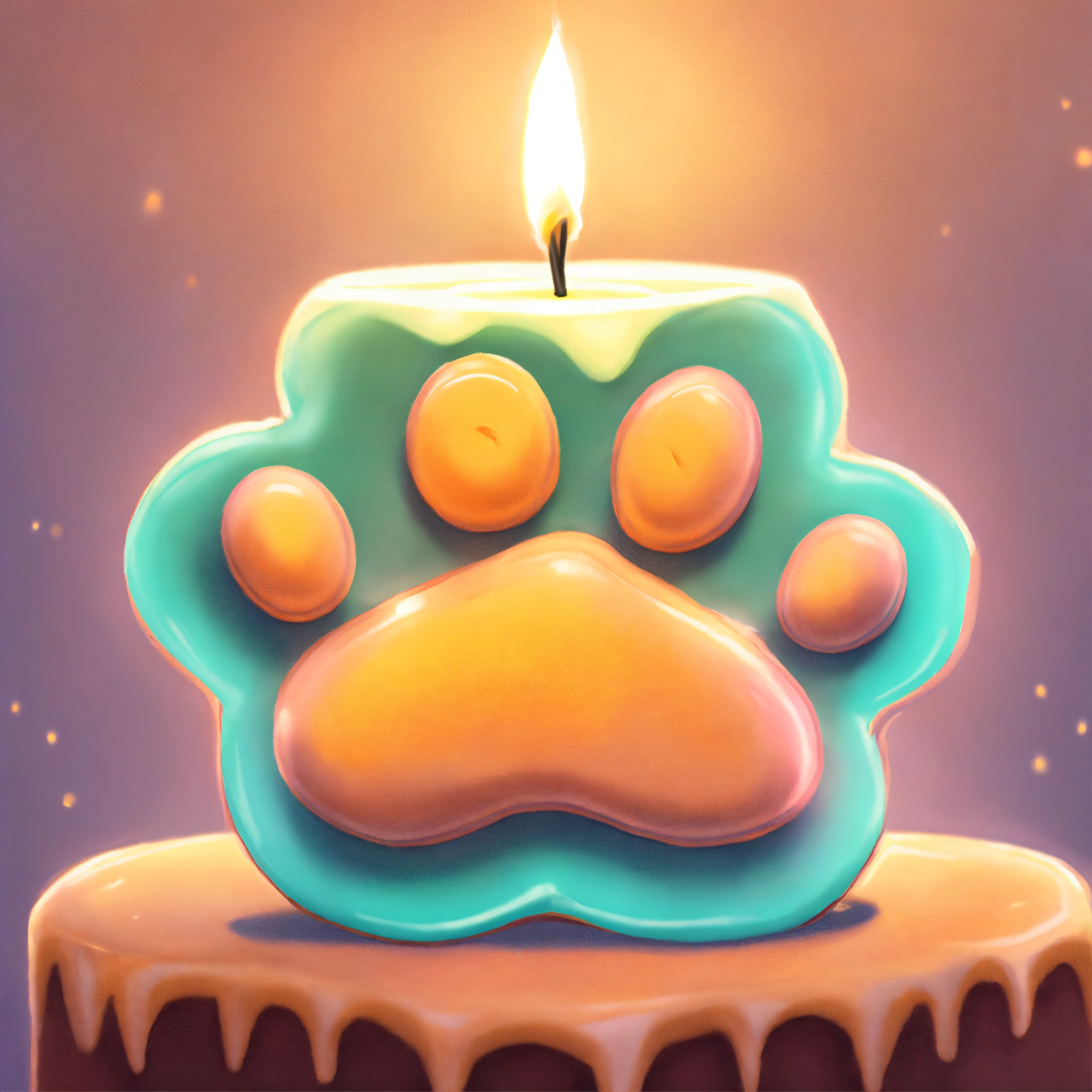 Cute Dog Paw Painting Ideas